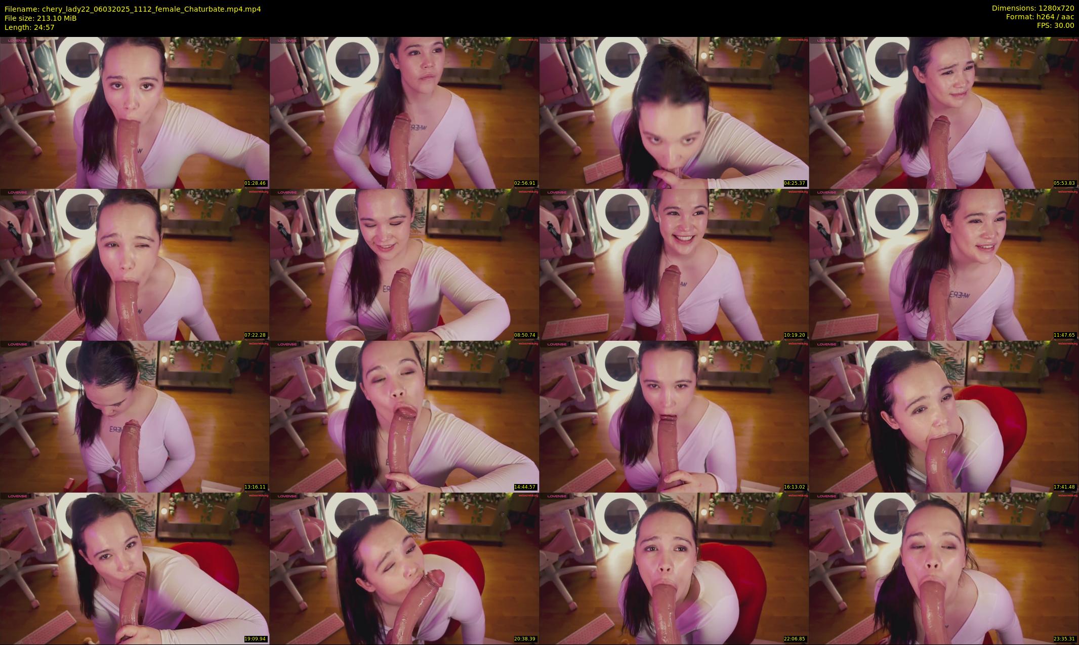 chery_lady22 — 25 minute Chaturbate female cam show recording, 720p, Mar 6, 2025