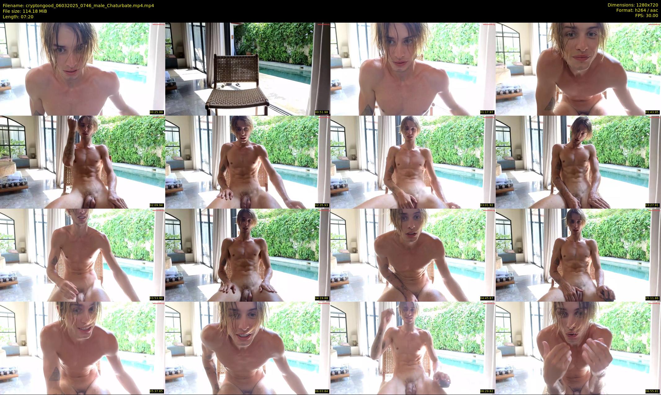 cryptongood — 8 minute Chaturbate male cam show recording, 720p, Mar 6, 2025