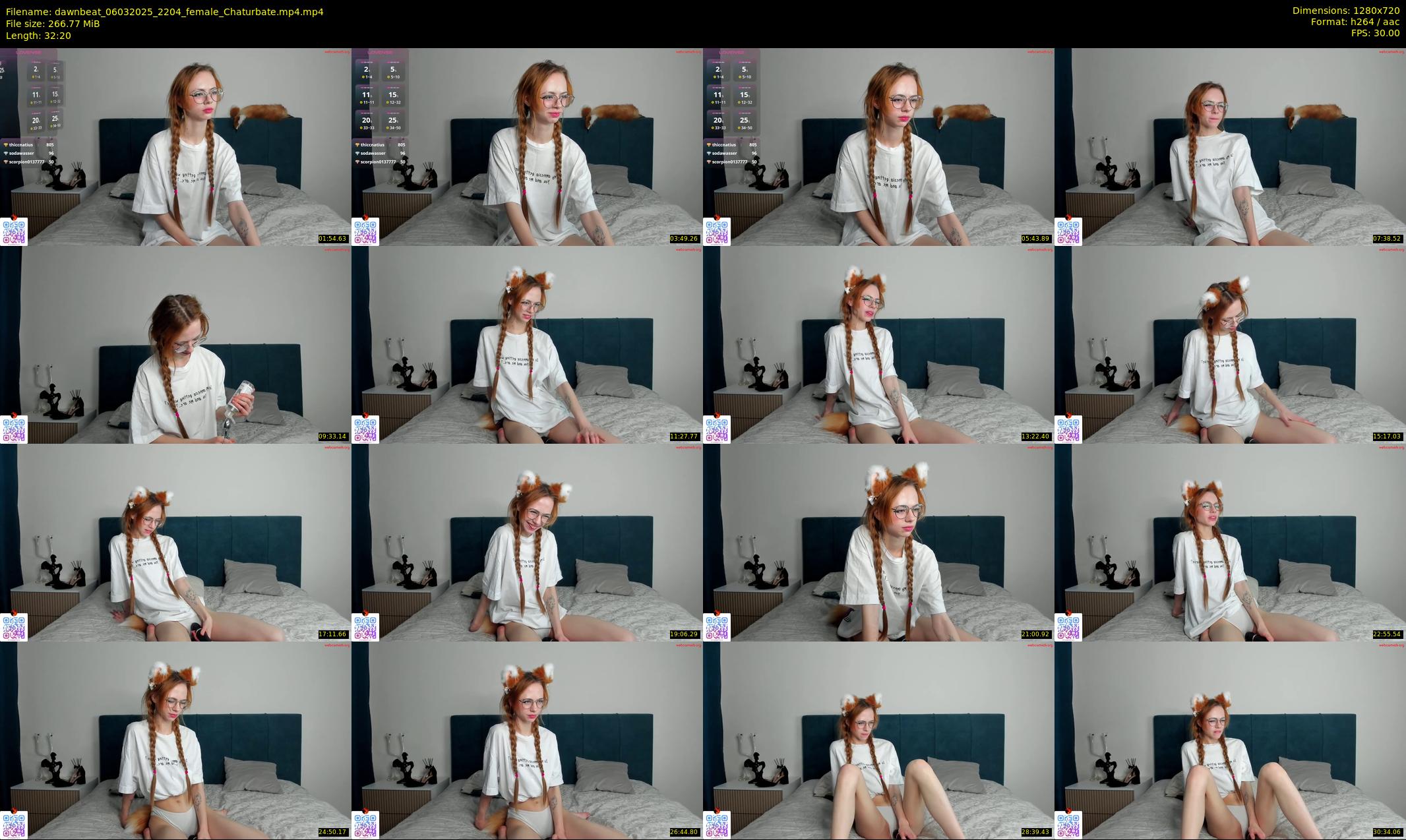 dawnbeat — 33 minute Chaturbate female cam show recording, 720p, Mar 6, 2025