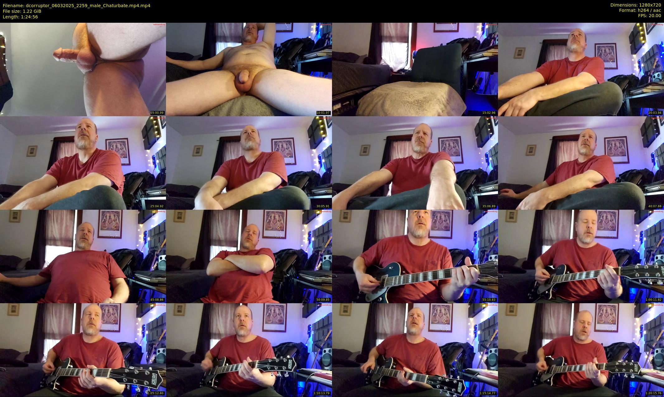dcorruptor — 85 minute Chaturbate male cam show recording, 720p, Mar 6, 2025