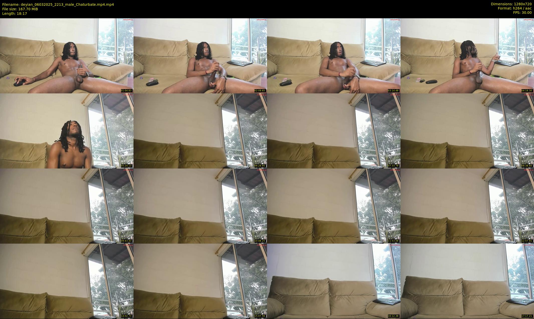 deyian — 19 minute Chaturbate male cam show recording, 720p, Mar 6, 2025