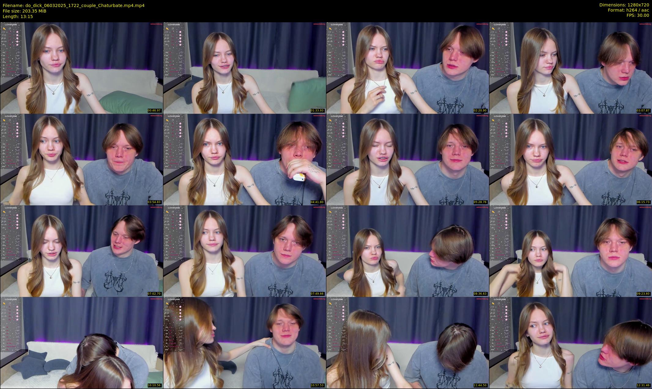 do_dick — 14 minute Chaturbate couple cam show recording, 720p, Mar 6, 2025