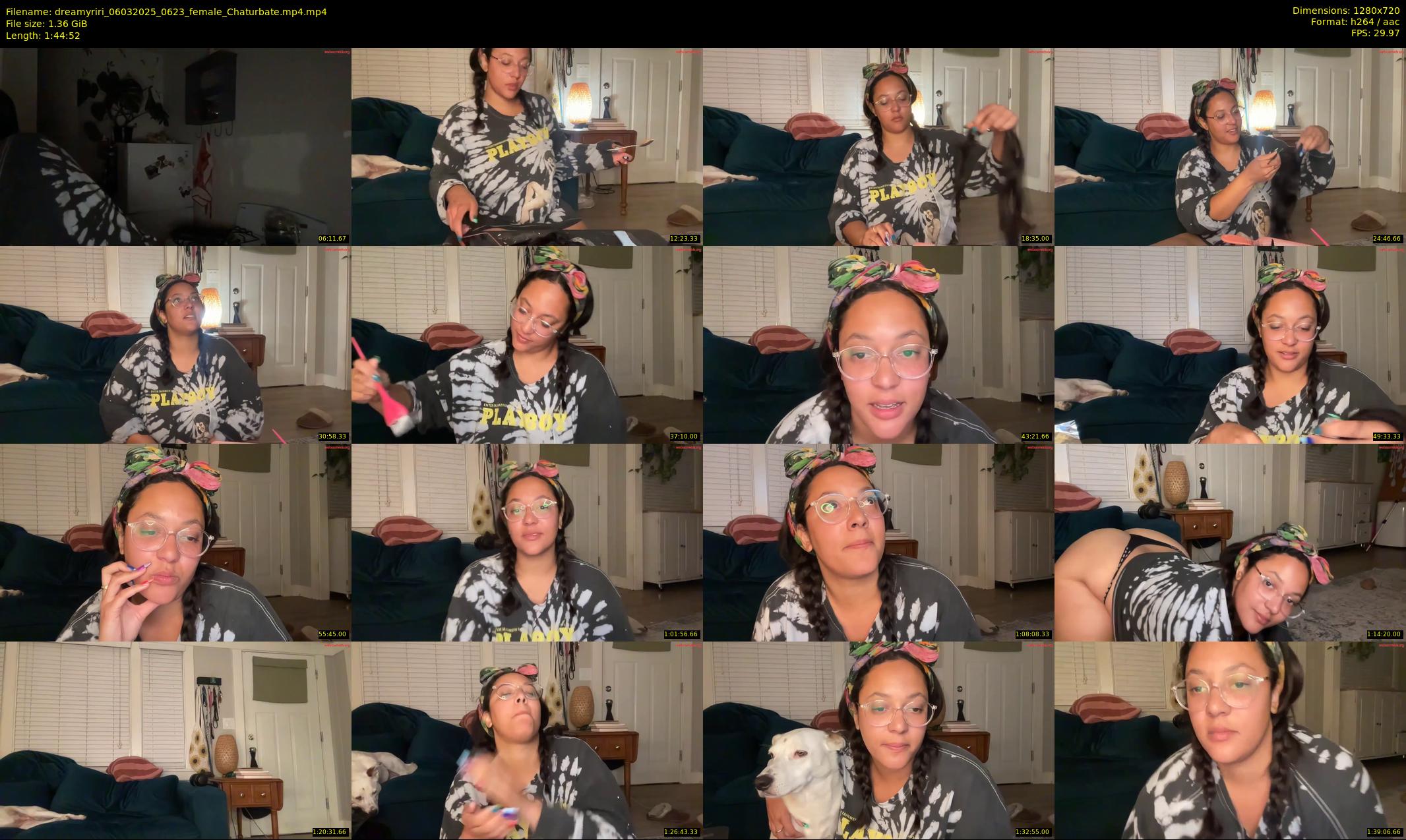 dreamyriri — 105 minute Chaturbate female cam show recording, 720p, Mar 6, 2025