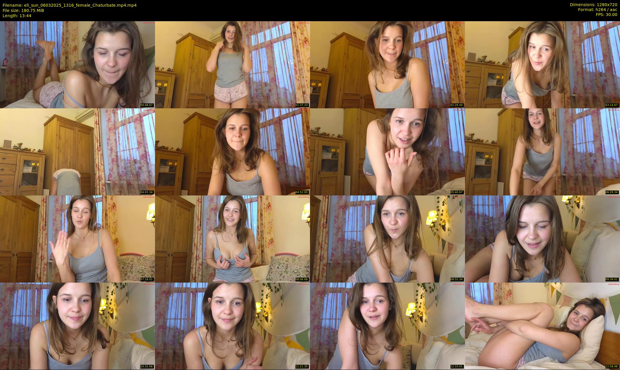 eli_sun — 14 minute Chaturbate female cam show recording, 720p, Mar 6, 2025