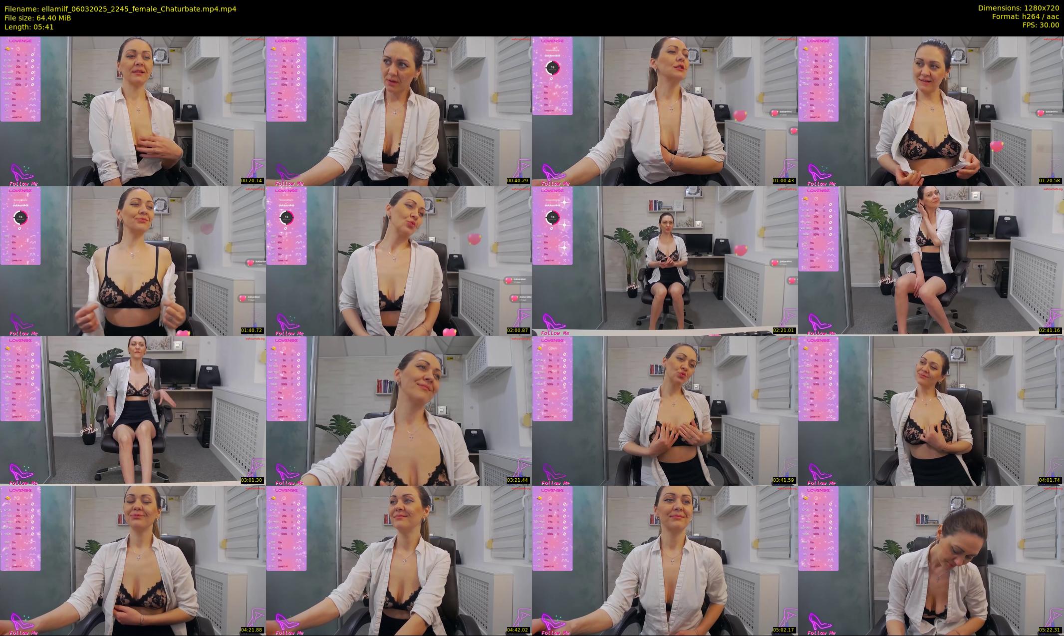 ellamilf — 6 minute Chaturbate female cam show recording, 720p, Mar 6, 2025