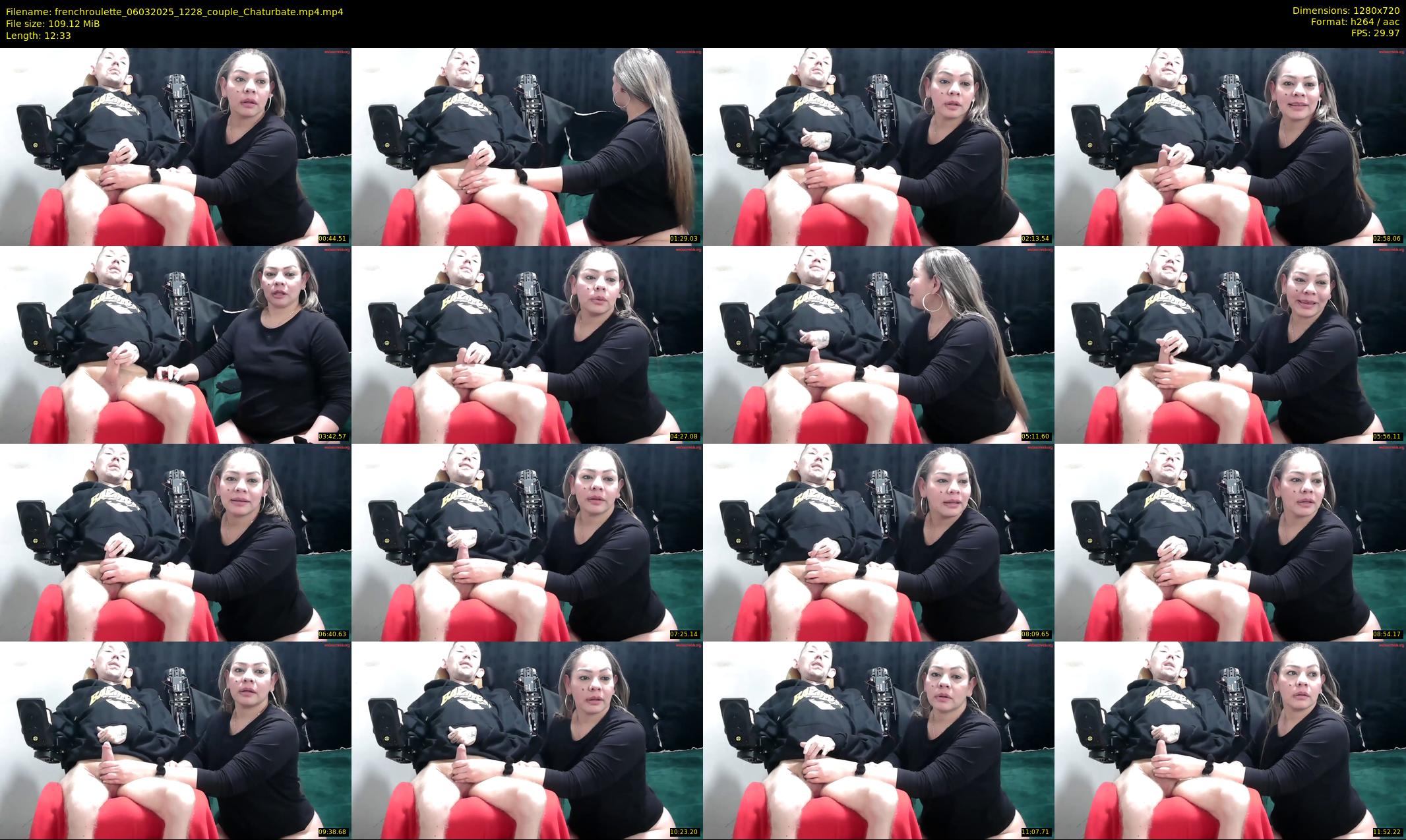 frenchroulette — 13 minute Chaturbate couple cam show recording, 720p, Mar 6, 2025