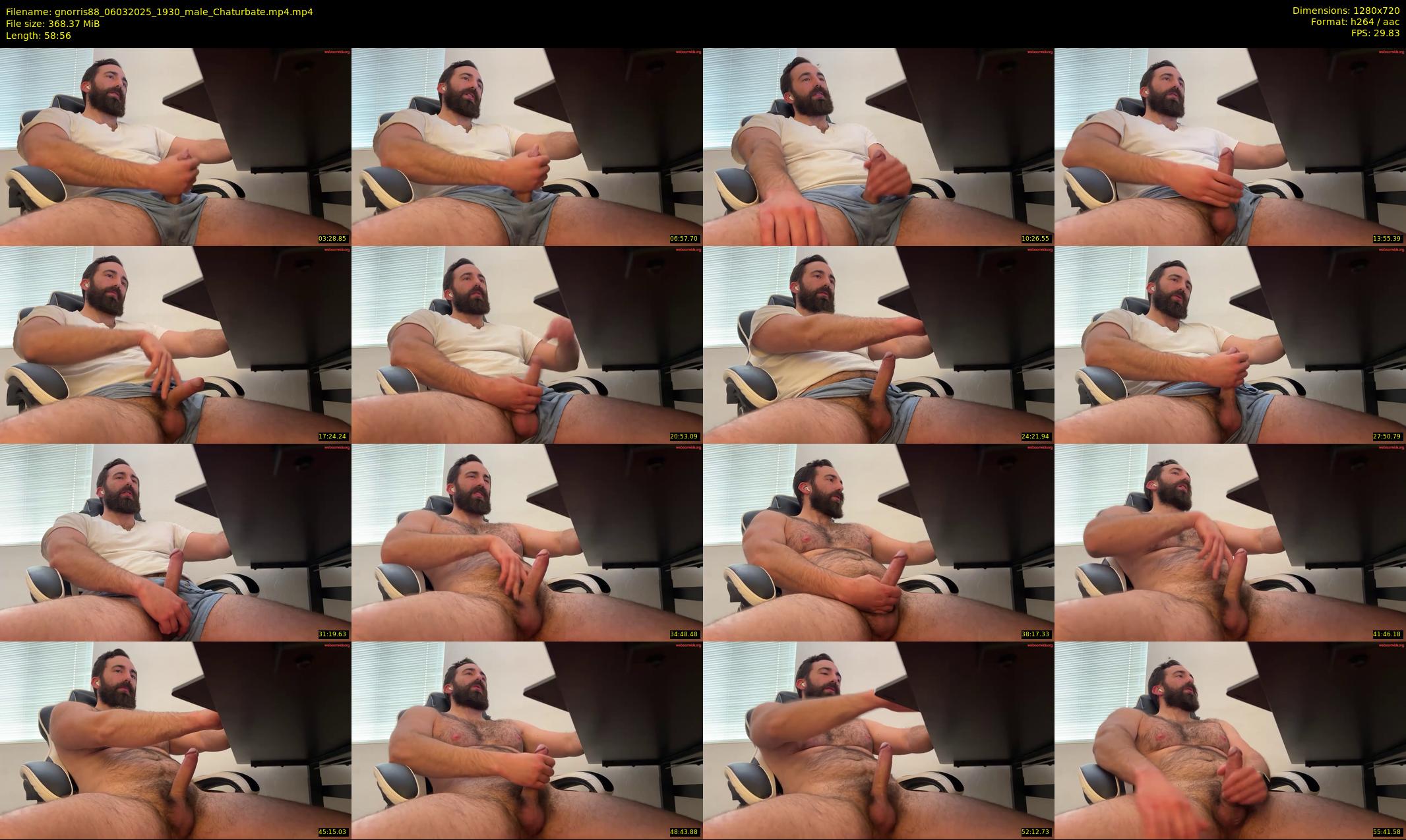 gnorris88 — 59 minute Chaturbate male cam show recording, 720p, Mar 6, 2025
