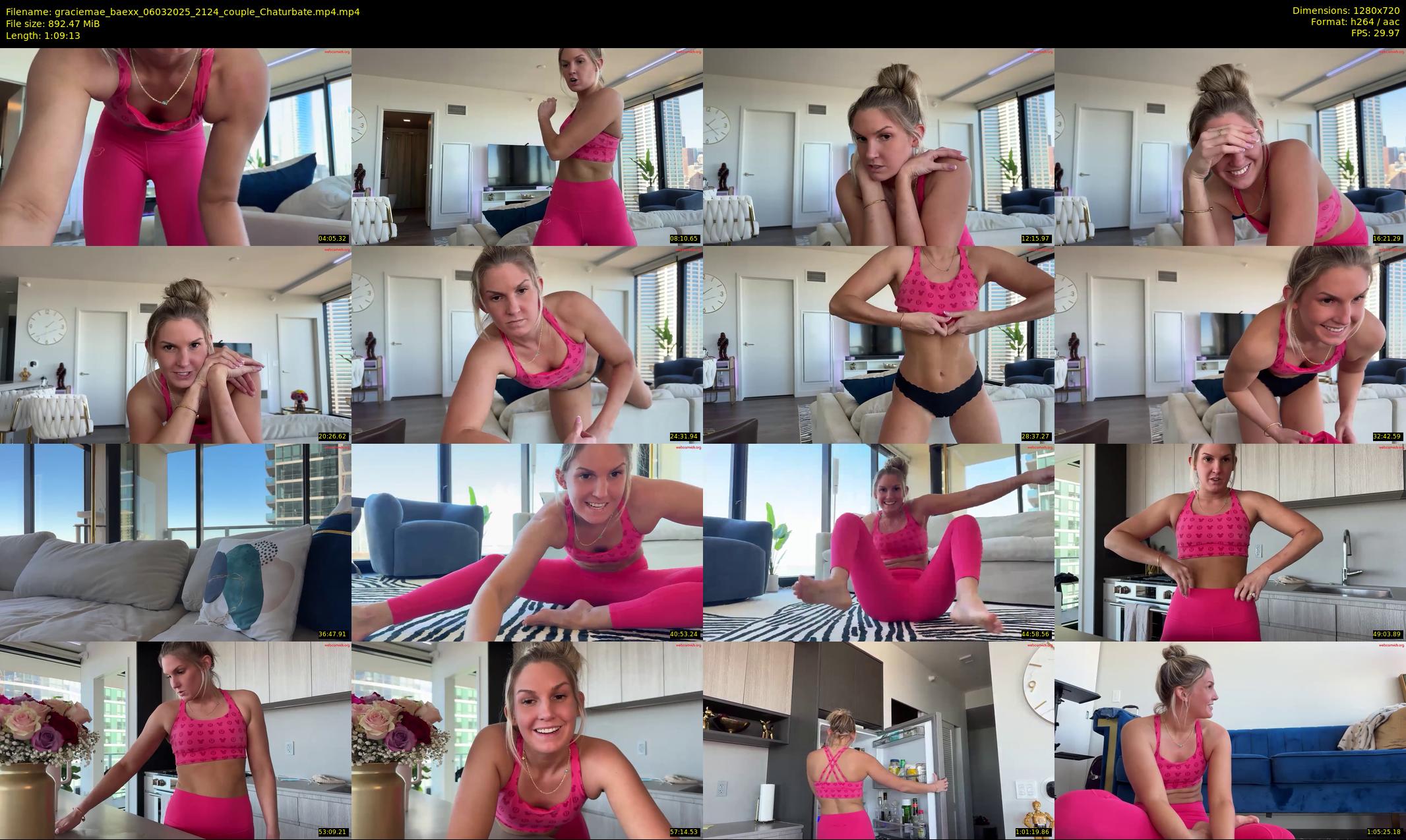 graciemae_baexx — 70 minute Chaturbate female cam show recording, 720p, Mar 6, 2025