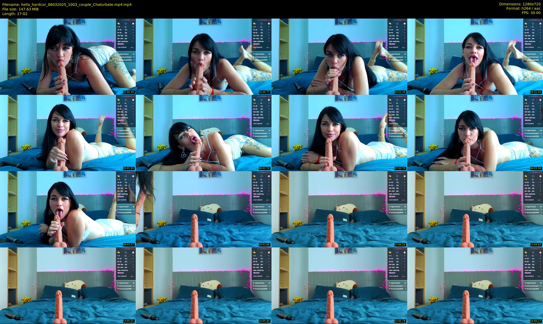 hella_hardcor — 18 minute Chaturbate female cam show recording, 720p, Mar 6, 2025
