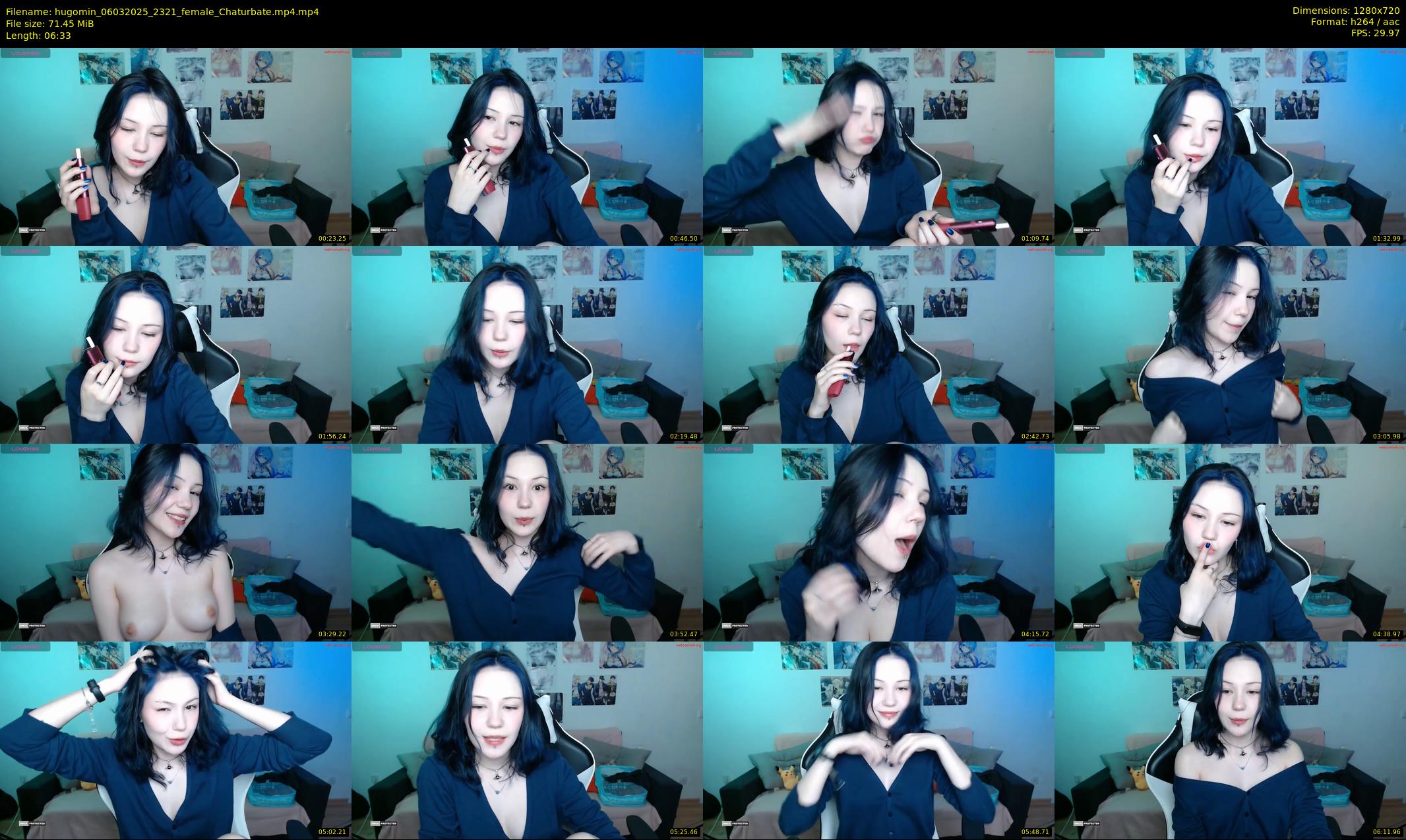 hugomin — 7 minute Chaturbate female cam show recording, 720p, Mar 6, 2025