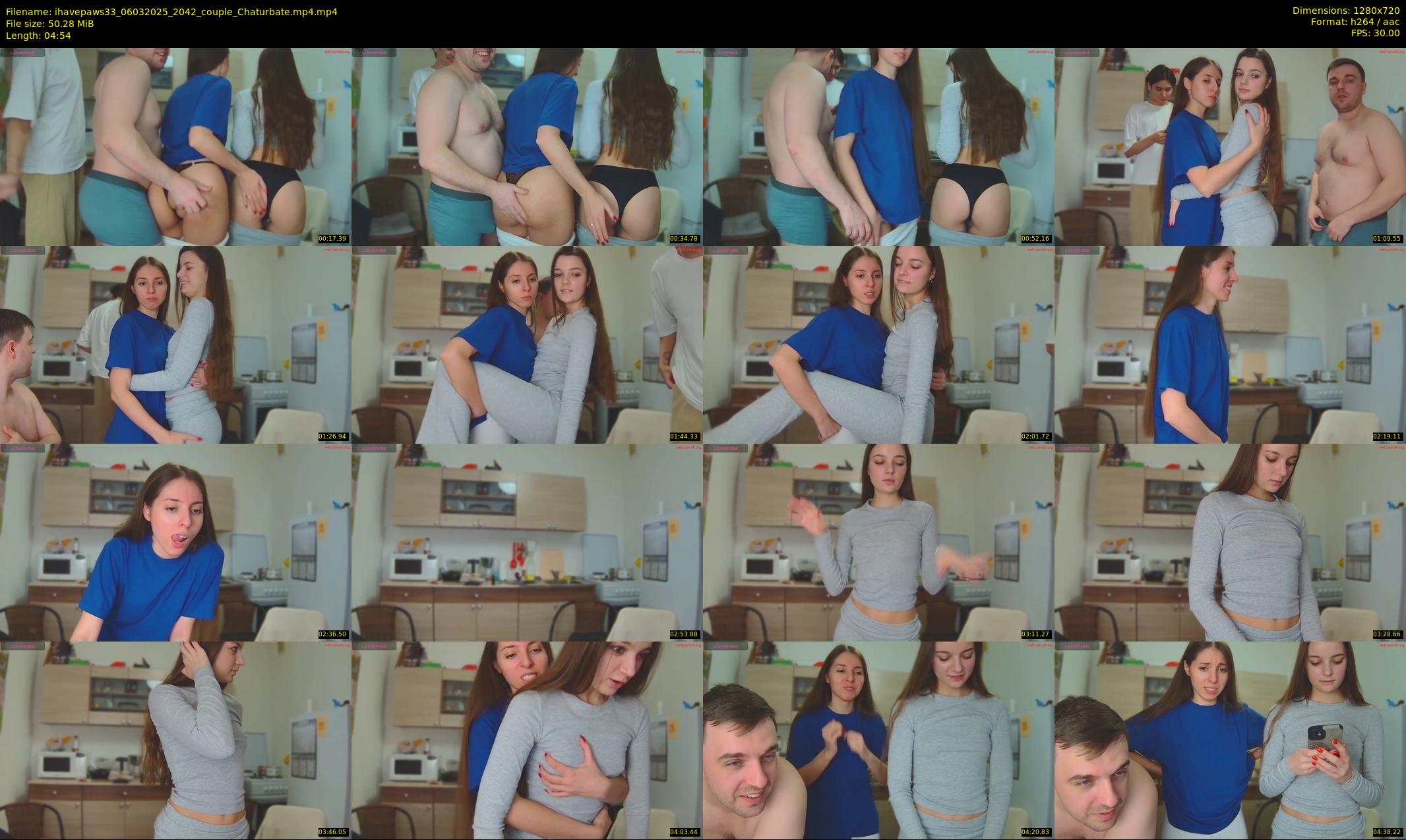 ihavepaws33 — 5 minute Chaturbate couple cam show recording, 720p, Mar 6, 2025