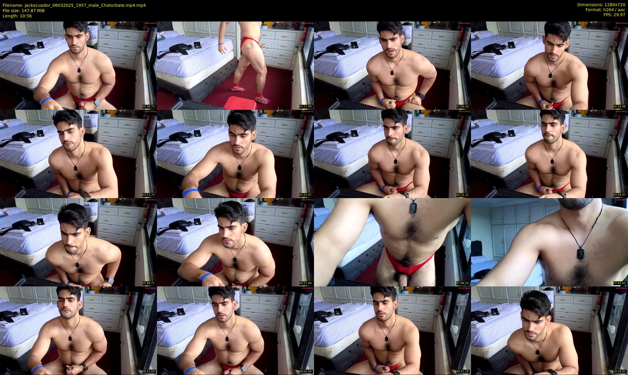 jackecuador — 11 minute Chaturbate male cam show recording, 720p, Mar 6, 2025
