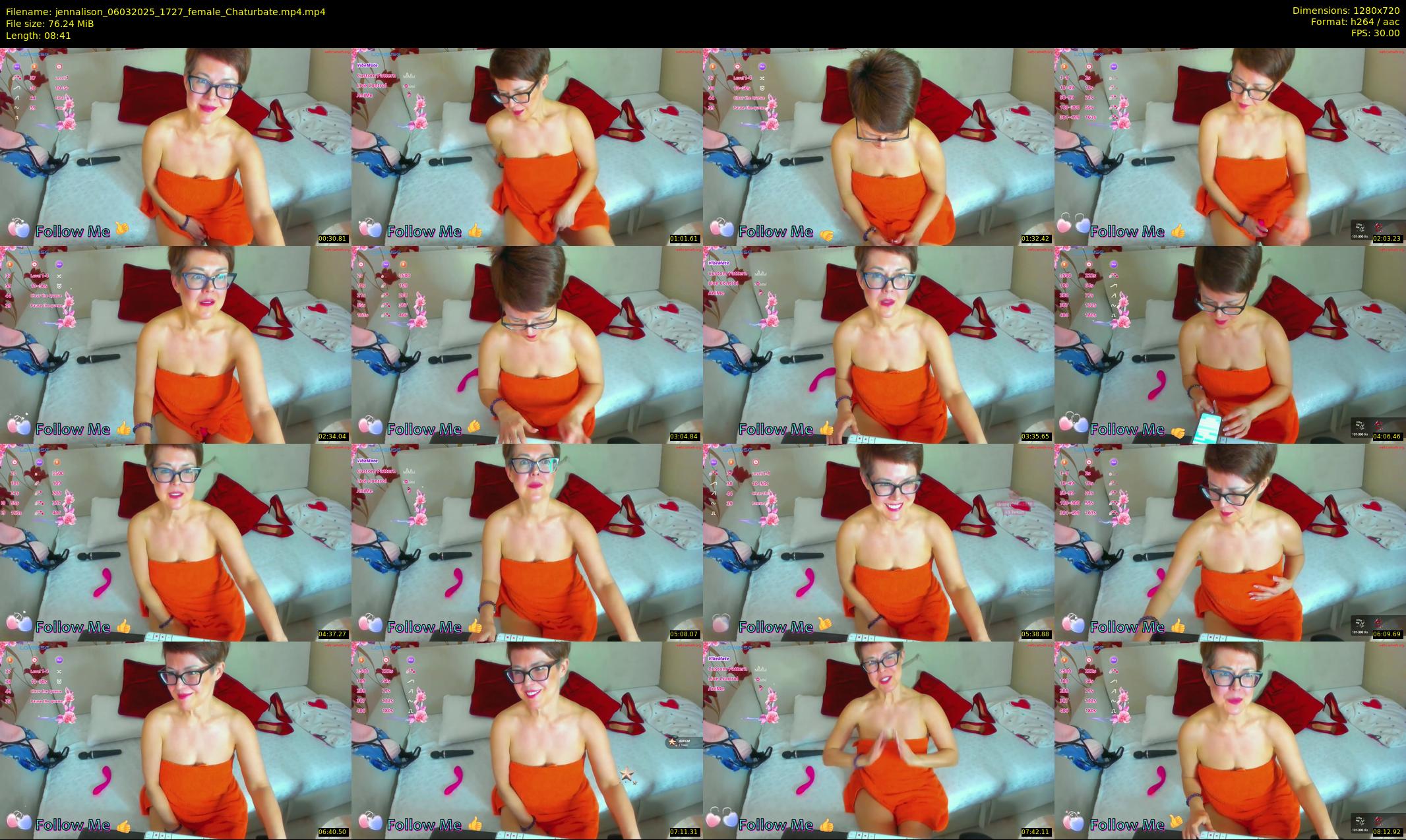 jennalison — 9 minute Chaturbate female cam show recording, 720p, Mar 6, 2025