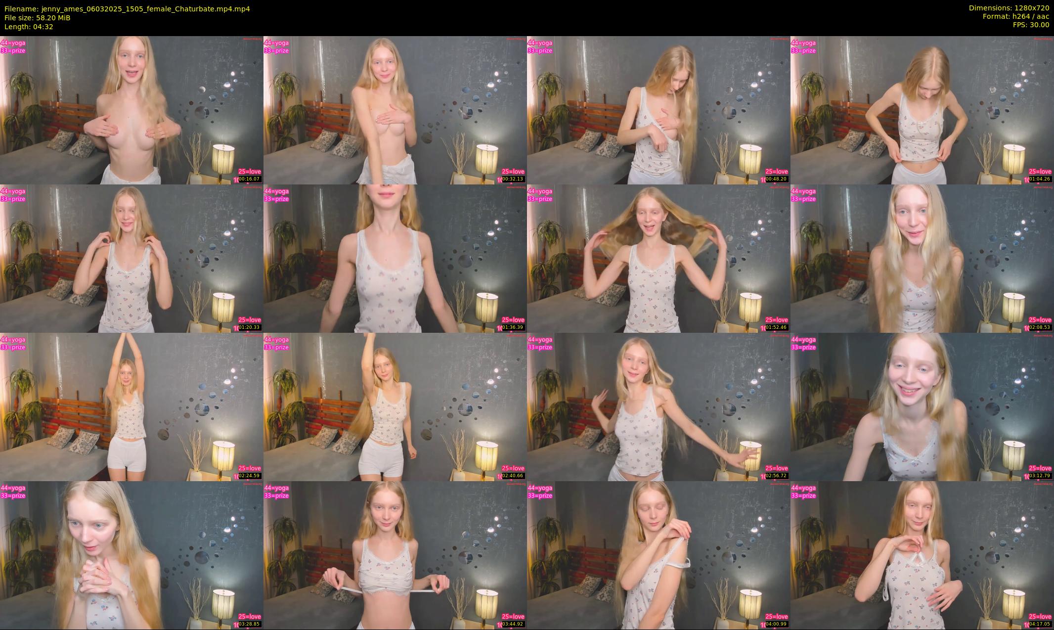 jenny_ames — 5 minute Chaturbate female cam show recording, 720p, Mar 6, 2025