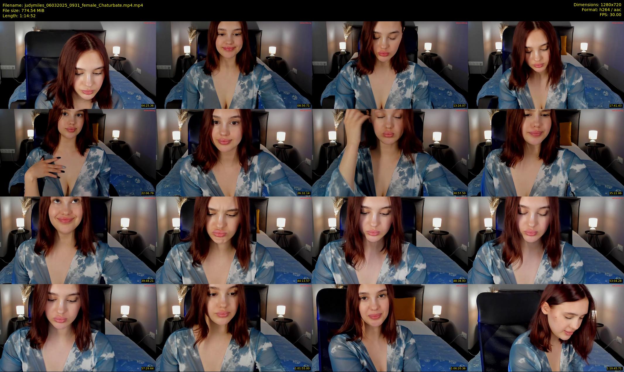 judymiles — 75 minute Chaturbate female cam show recording, 720p, Mar 6, 2025