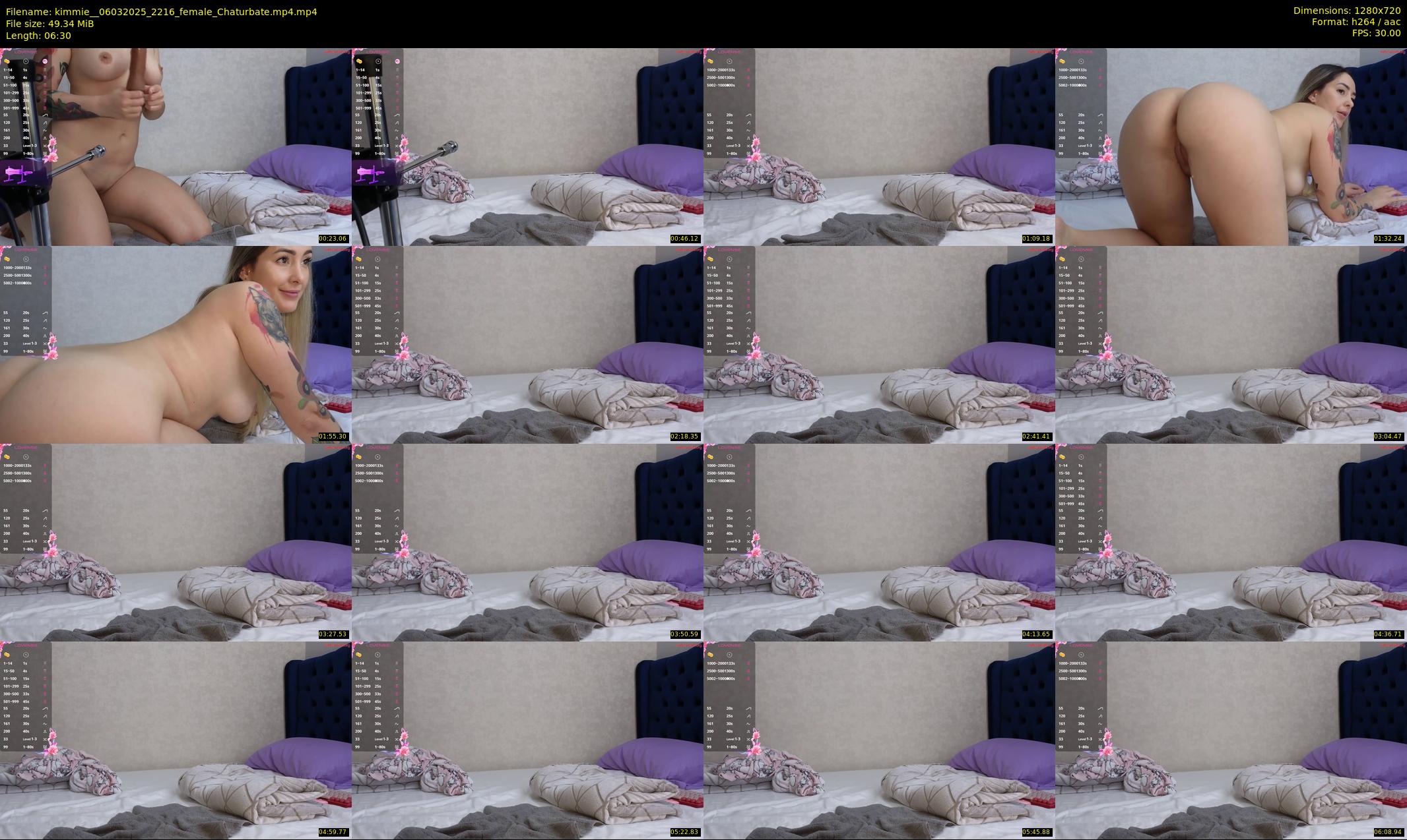 kimmie_ — 7 minute Chaturbate female cam show recording, 720p, Mar 6, 2025