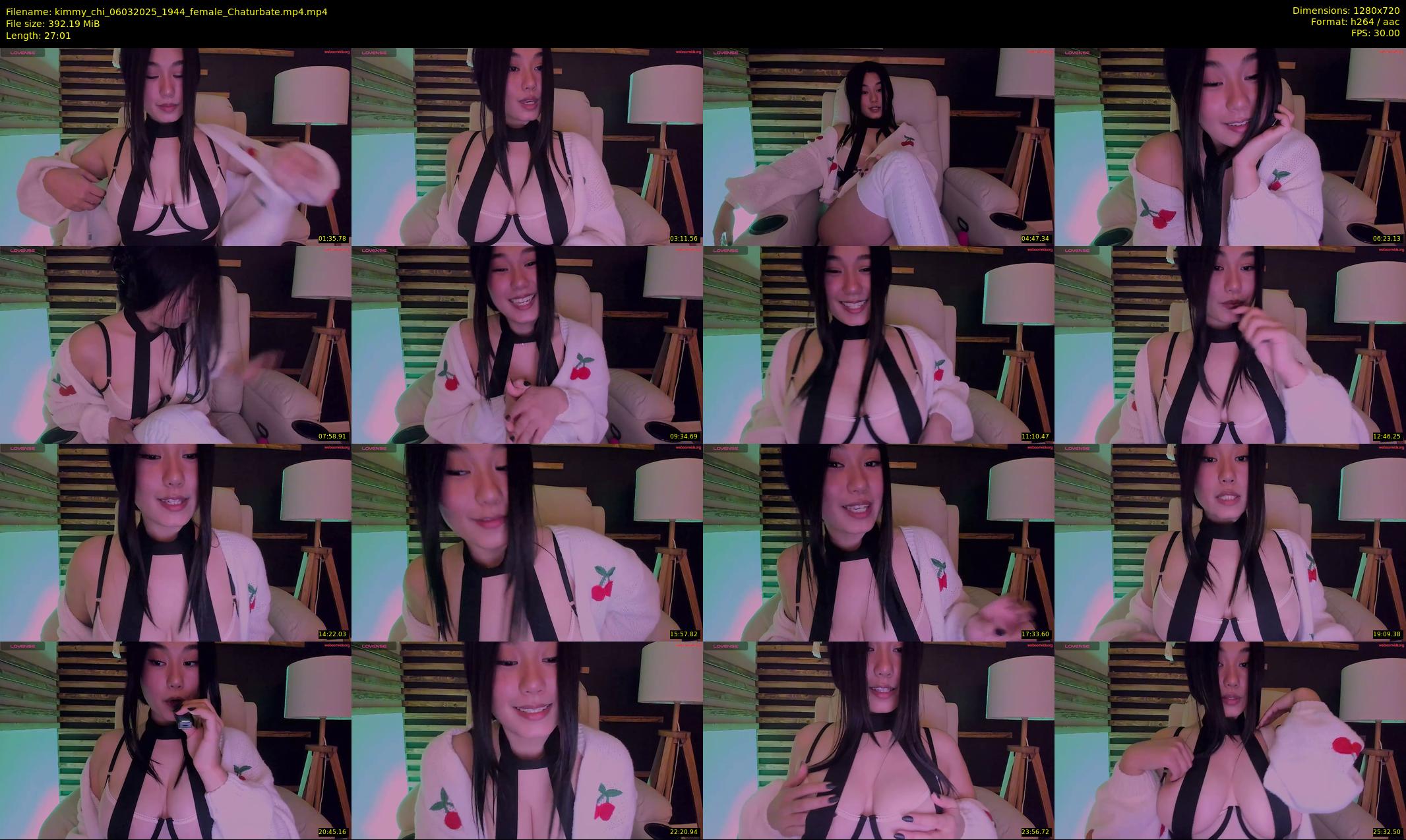 kimmy_chi — 28 minute Chaturbate female cam show recording, 720p, Mar 6, 2025