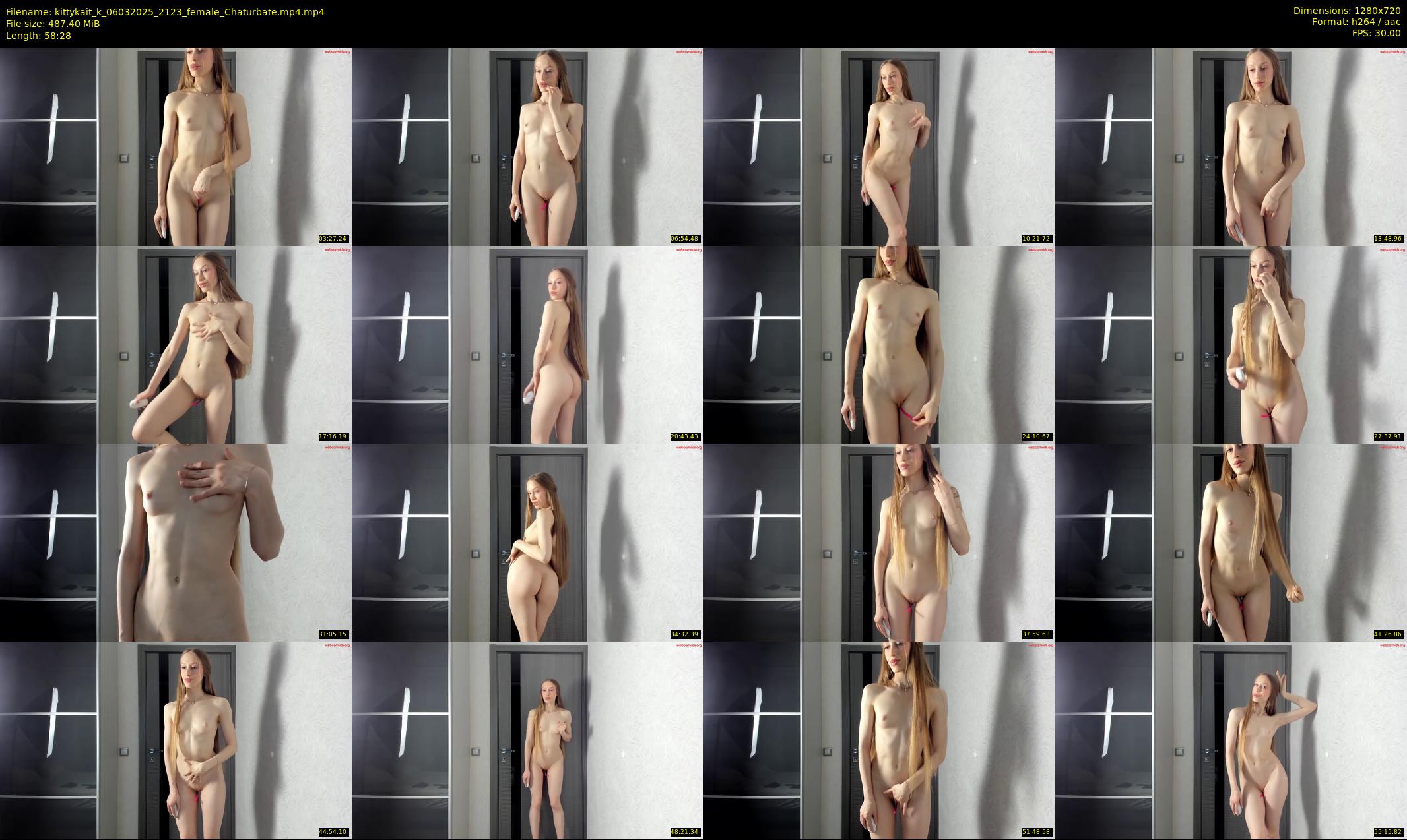kittykait_k — 59 minute Chaturbate female cam show recording, 720p, Mar 6, 2025