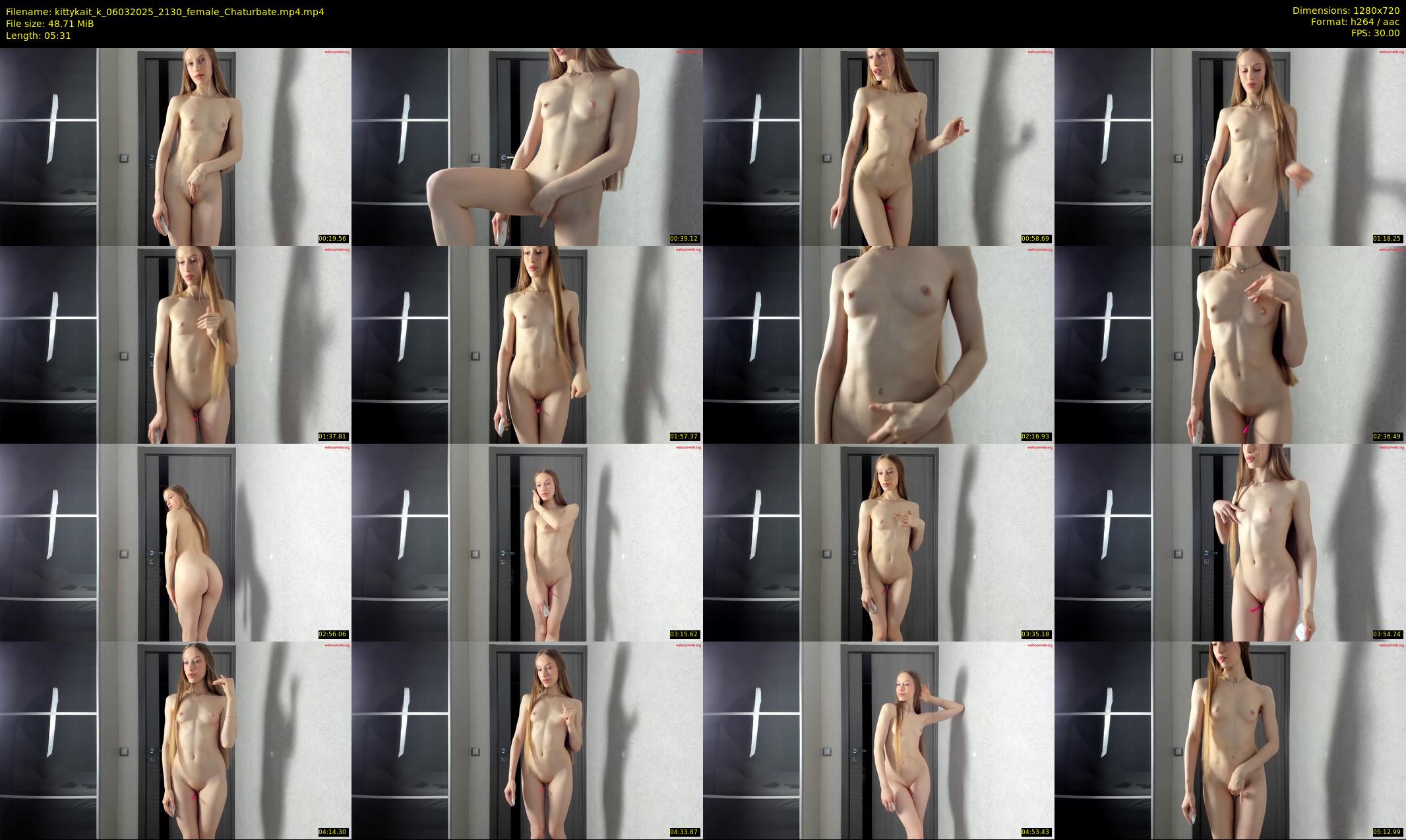 kittykait_k — 6 minute Chaturbate female cam show recording, 720p, Mar 6, 2025
