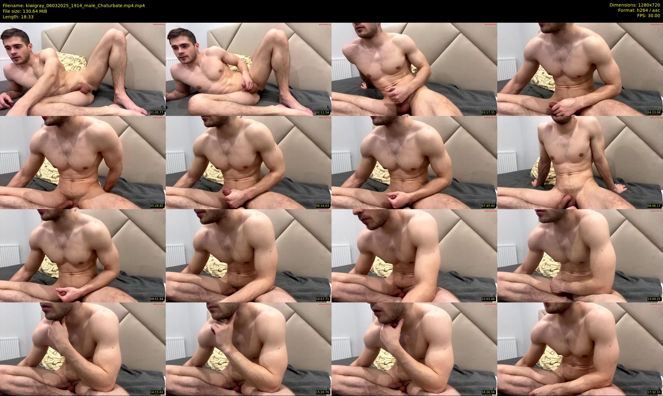 kiwigray — 19 minute Chaturbate male cam show recording, 720p, Mar 6, 2025