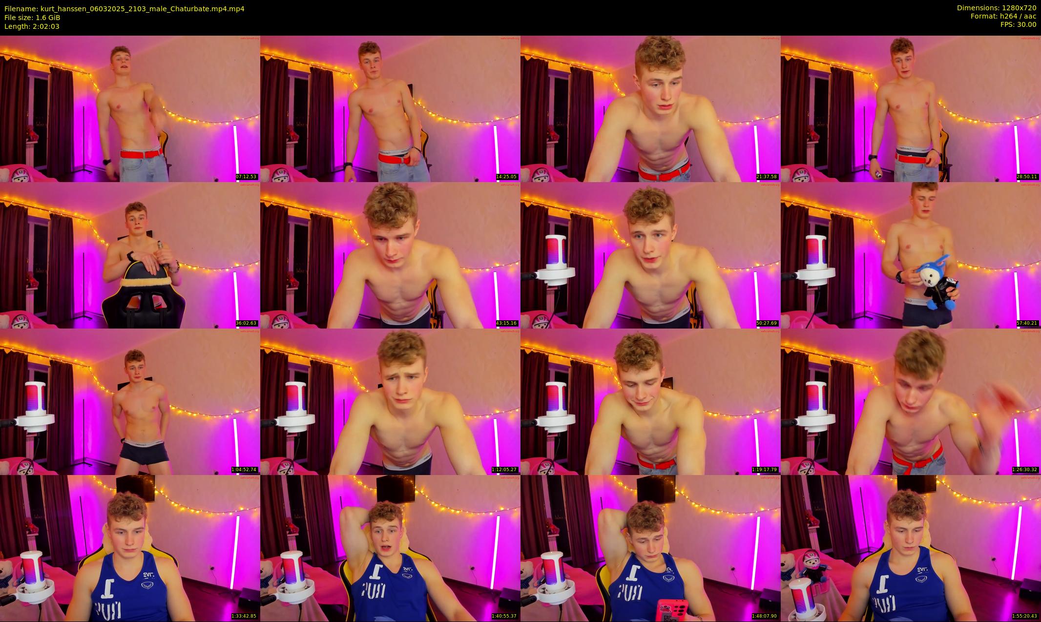 kurt_hanssen — 123 minute Chaturbate male cam show recording, 720p, Mar 6, 2025