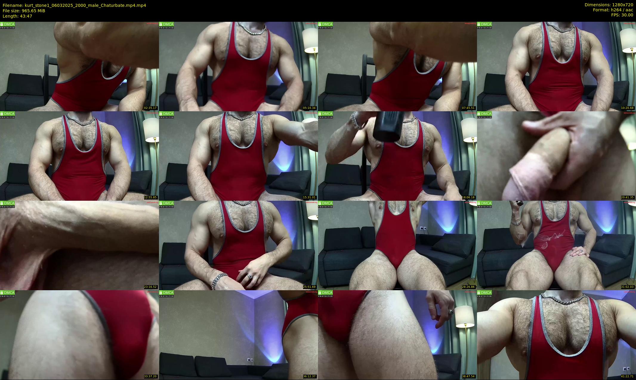 kurt_stone1 — 44 minute Chaturbate male cam show recording, 720p, Mar 6, 2025