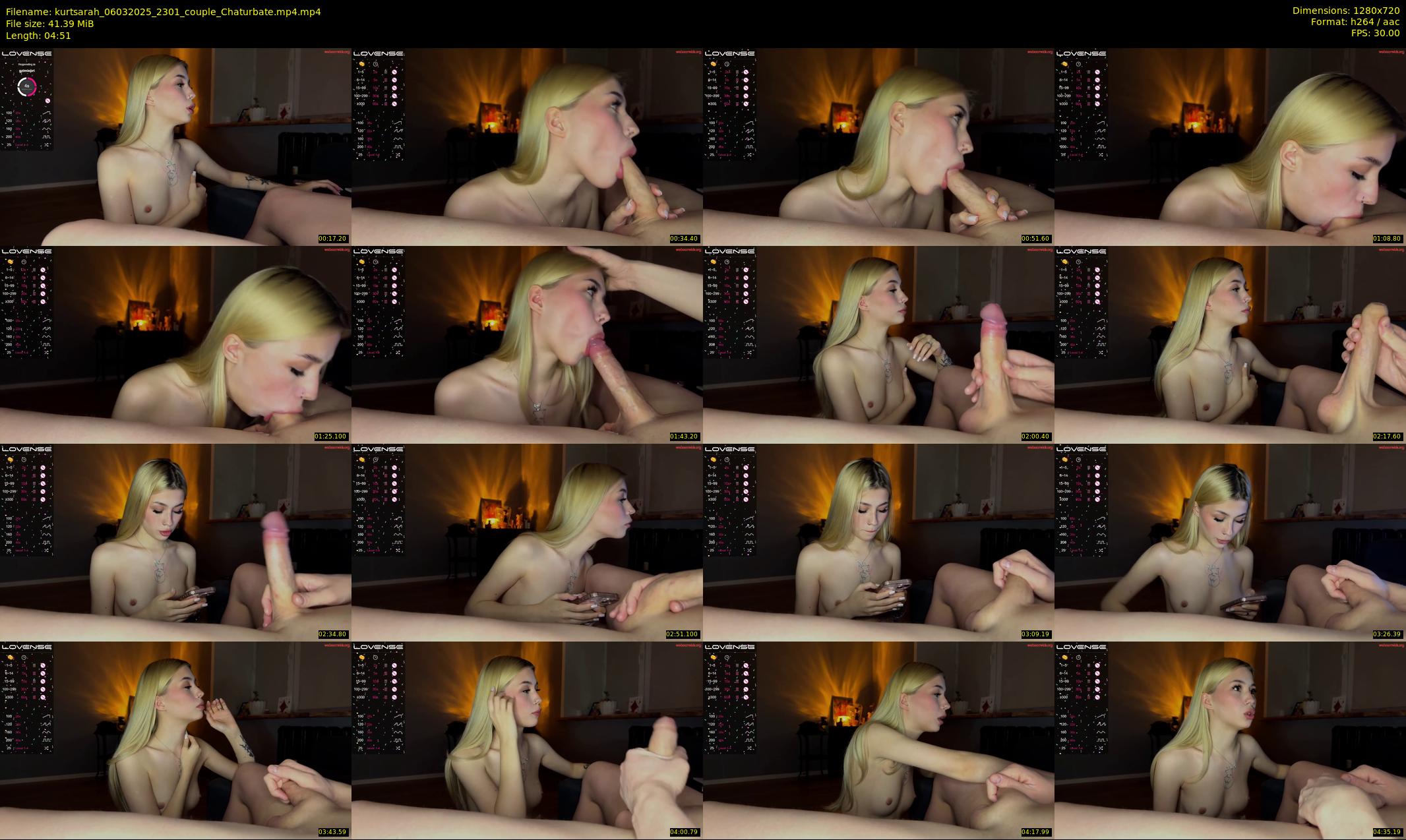 kurtsarah — 5 minute Chaturbate couple cam show recording, 720p, Mar 6, 2025