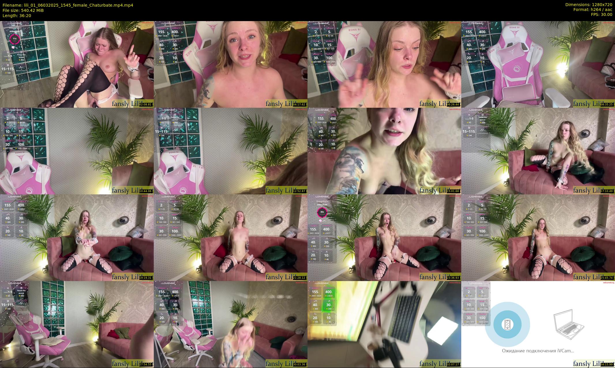 lili_01 — 37 minute Chaturbate female cam show recording, 720p, Mar 6, 2025