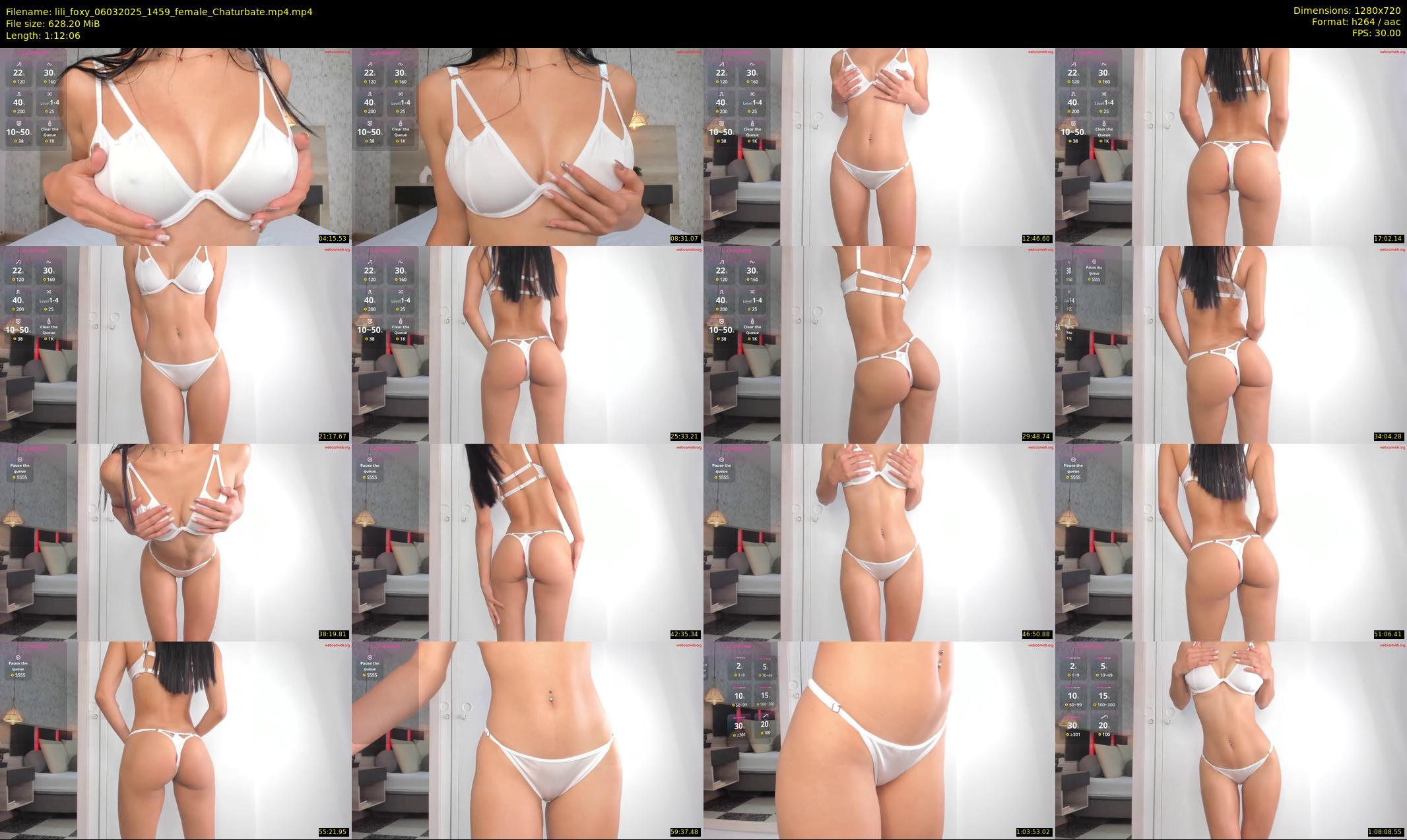 lili_foxy — 73 minute Chaturbate female cam show recording, 720p, Mar 6, 2025