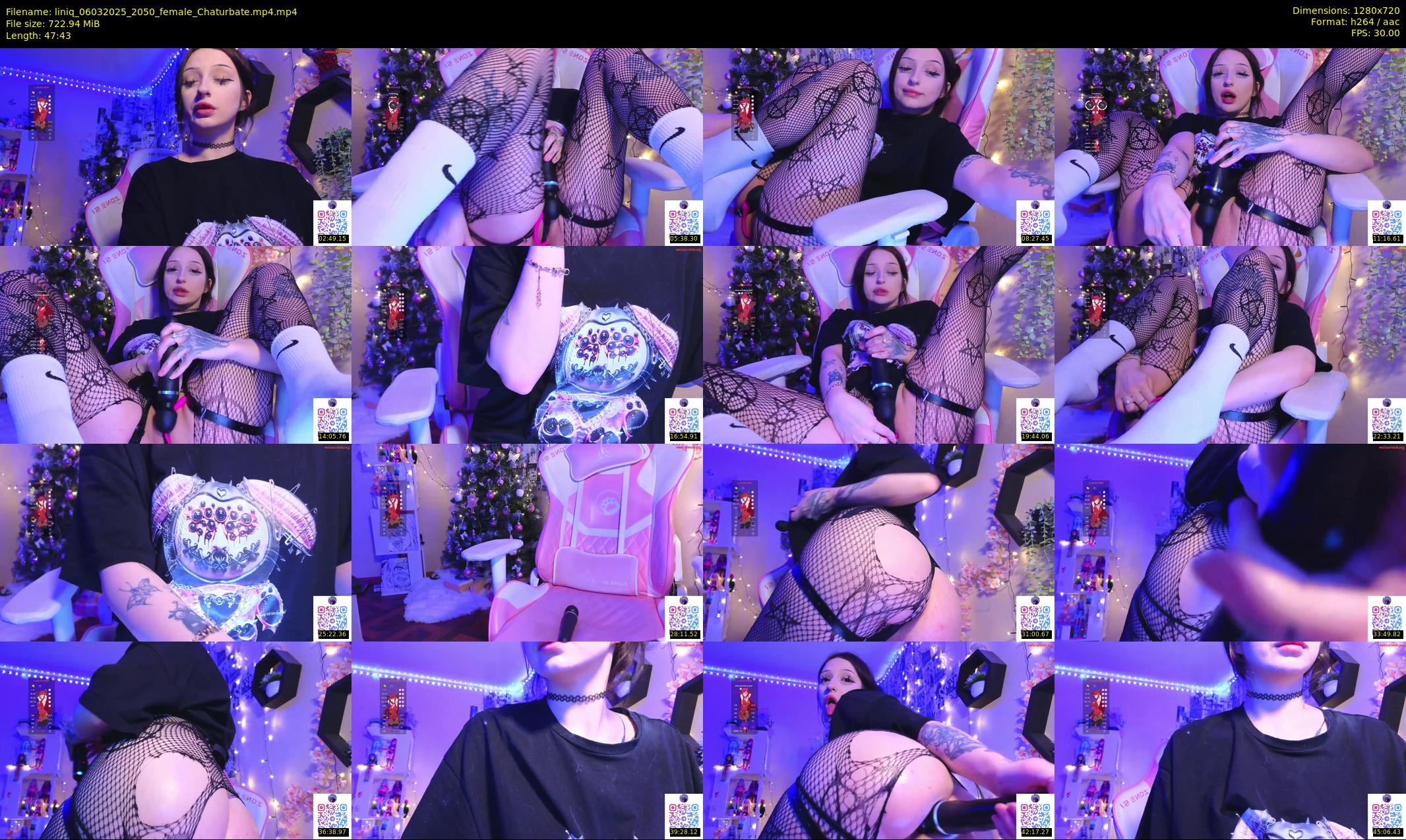 liniq — 48 minute Chaturbate female cam show recording, 720p, Mar 6, 2025