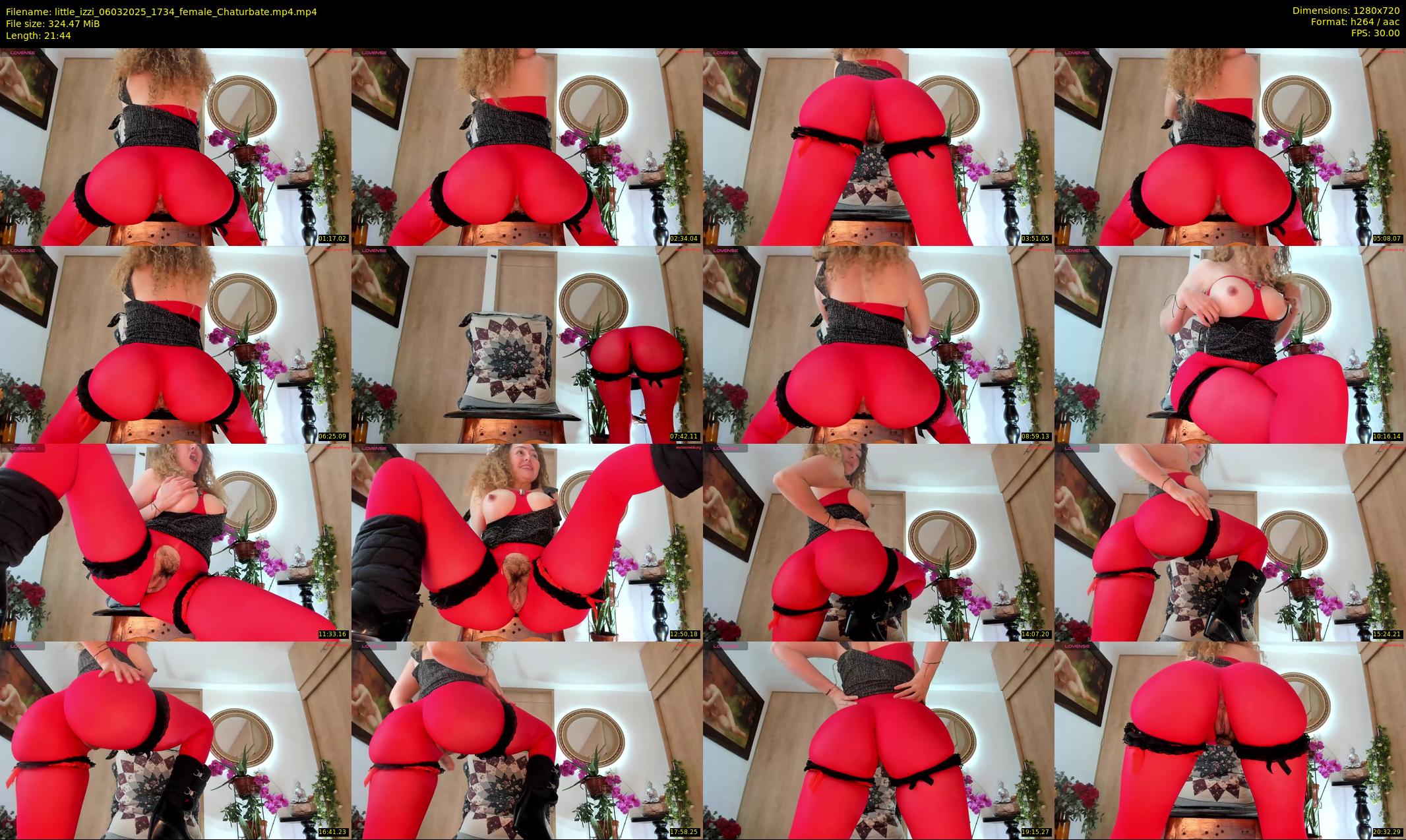 little_izzi — 22 minute Chaturbate female cam show recording, 720p, Mar 6, 2025