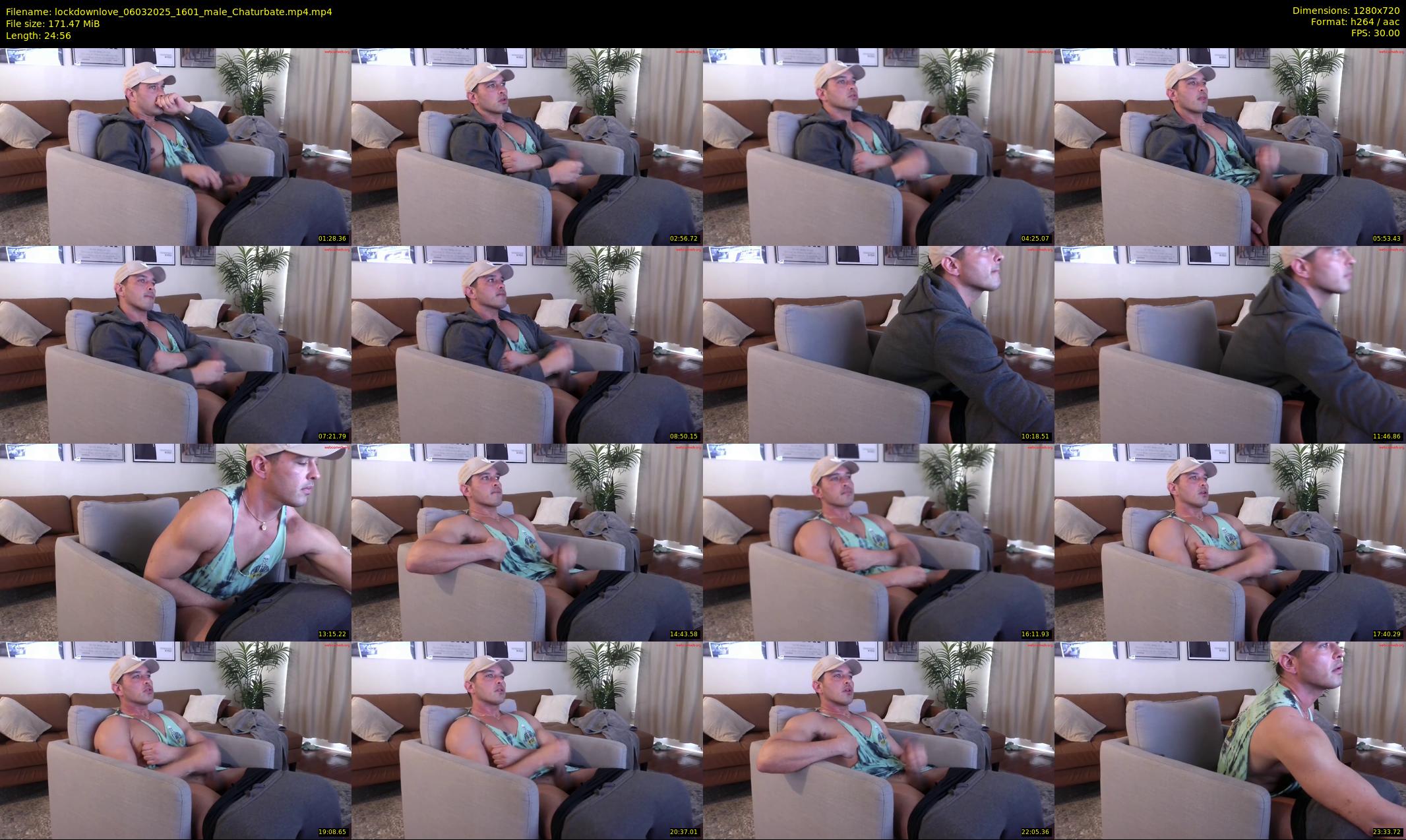 lockdownlove — 25 minute Chaturbate male cam show recording, 720p, Mar 6, 2025