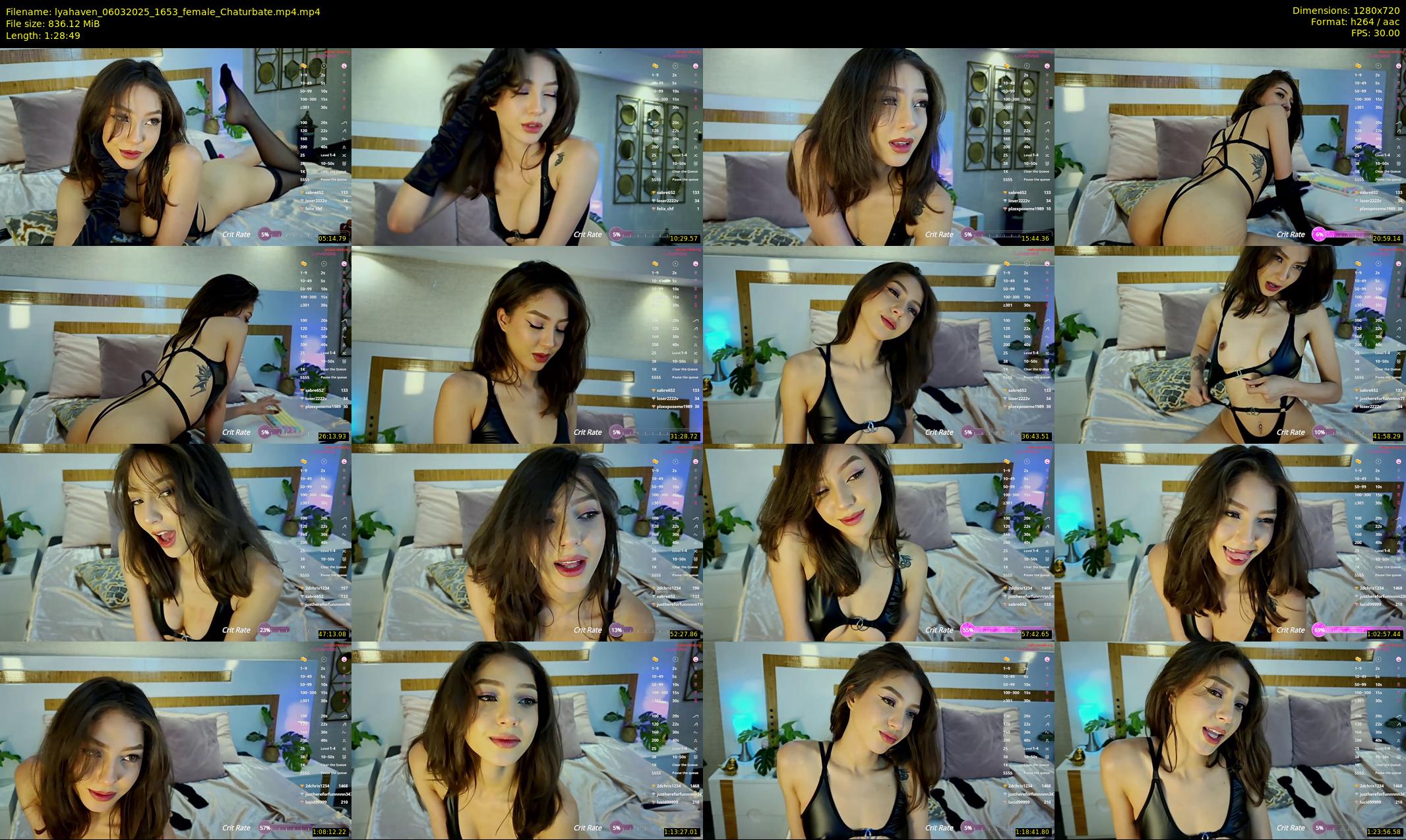 lyahaven — 89 minute Chaturbate female cam show recording, 720p, Mar 6, 2025