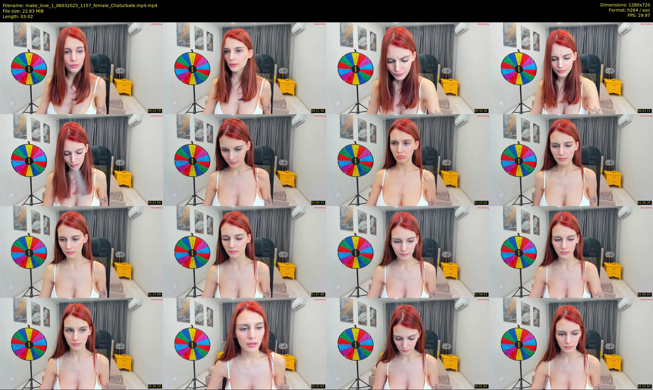 make_love_1 — 4 minute Chaturbate female cam show recording, 720p, Mar 6, 2025