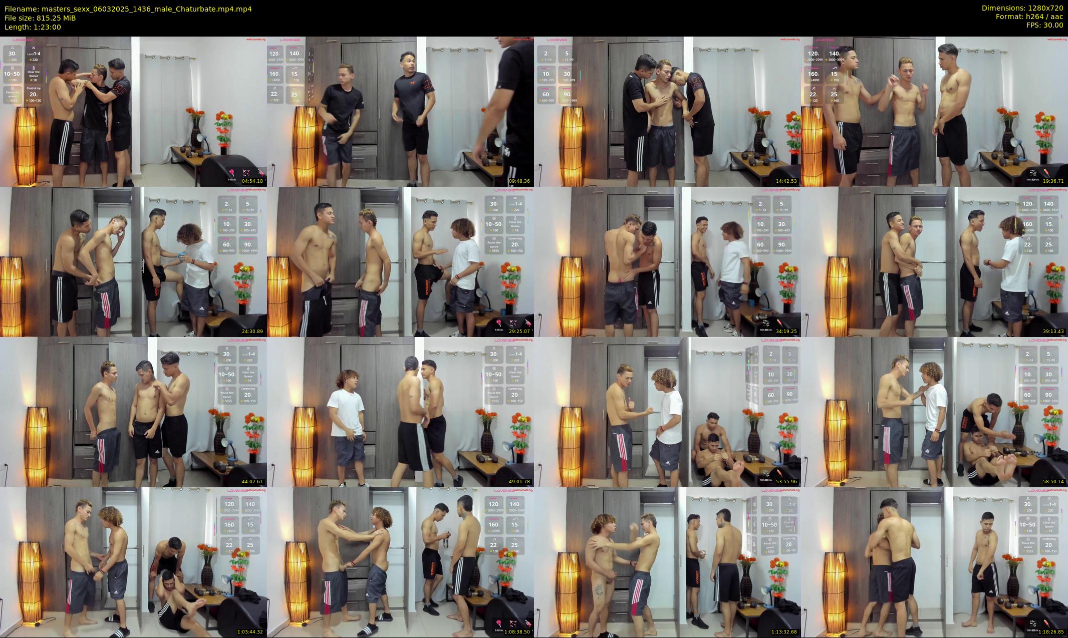 masters_sexx — 83 minute Chaturbate male cam show recording, 720p, Mar 6, 2025