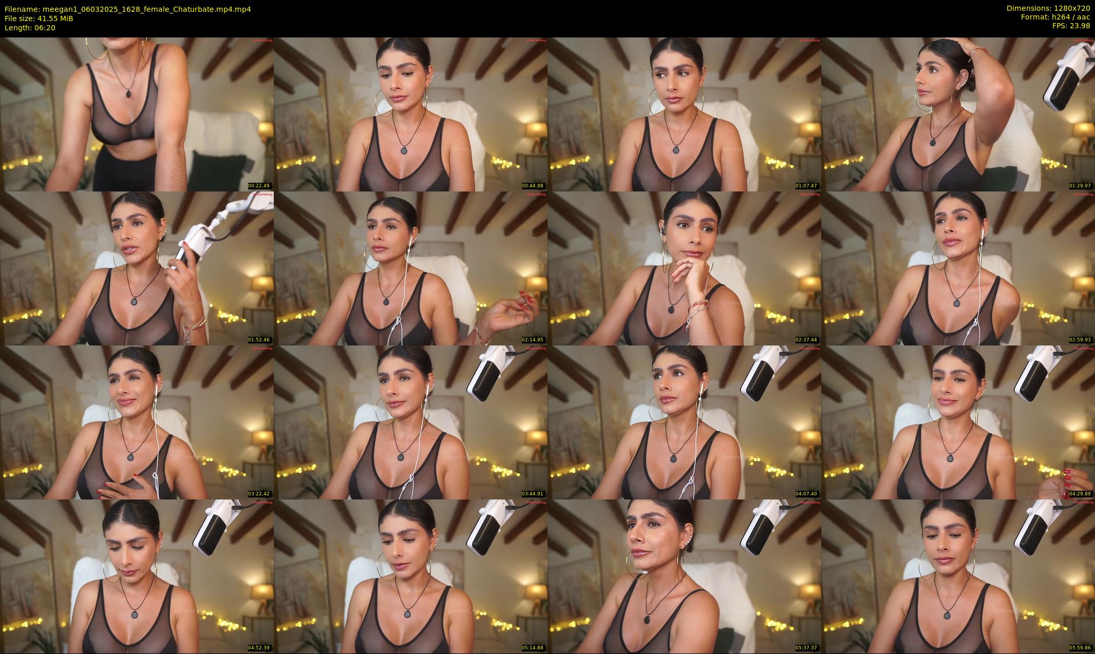 meegan1 — 7 minute Chaturbate female cam show recording, 720p, Mar 6, 2025