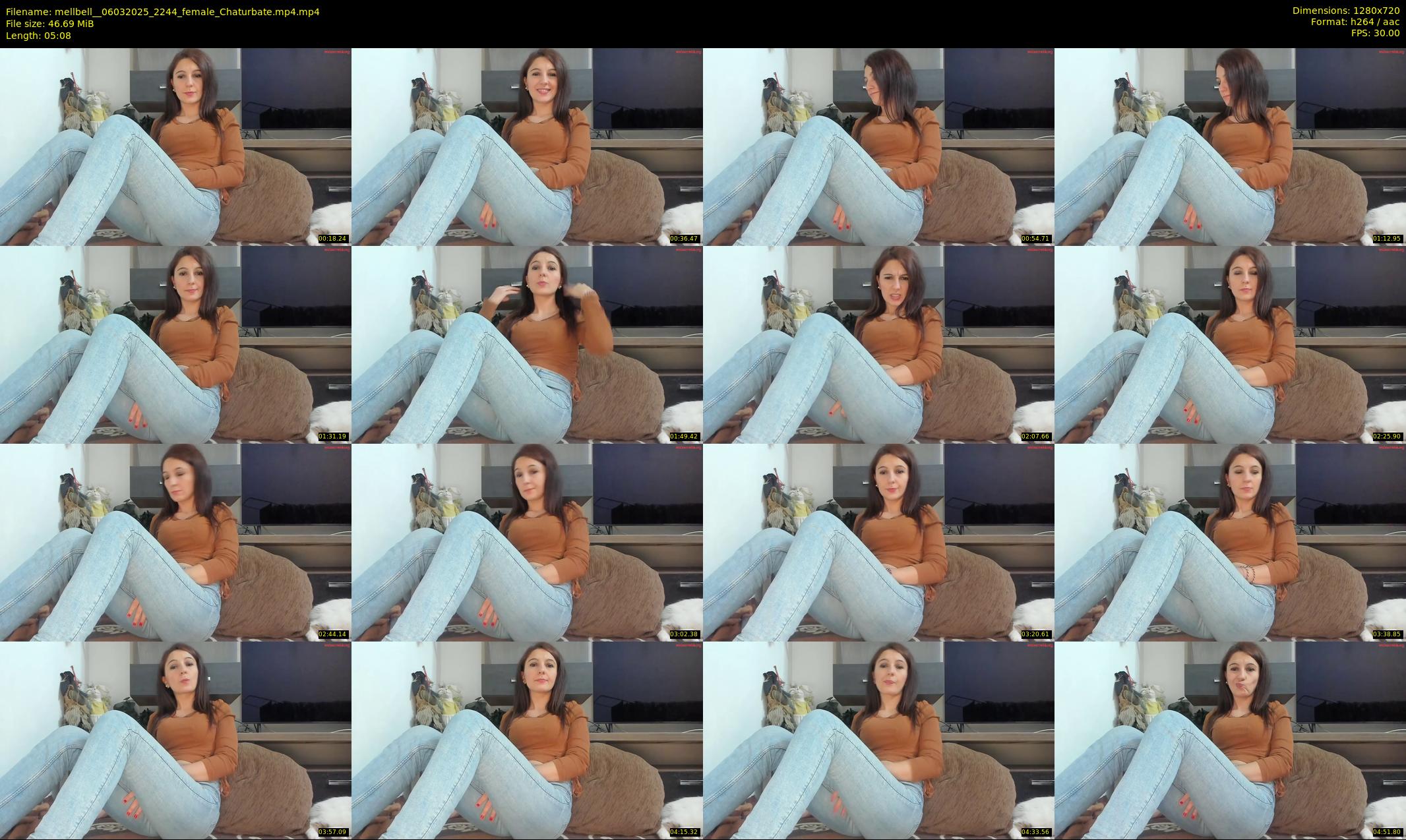 mellbell_ — 6 minute Chaturbate female cam show recording, 720p, Mar 6, 2025