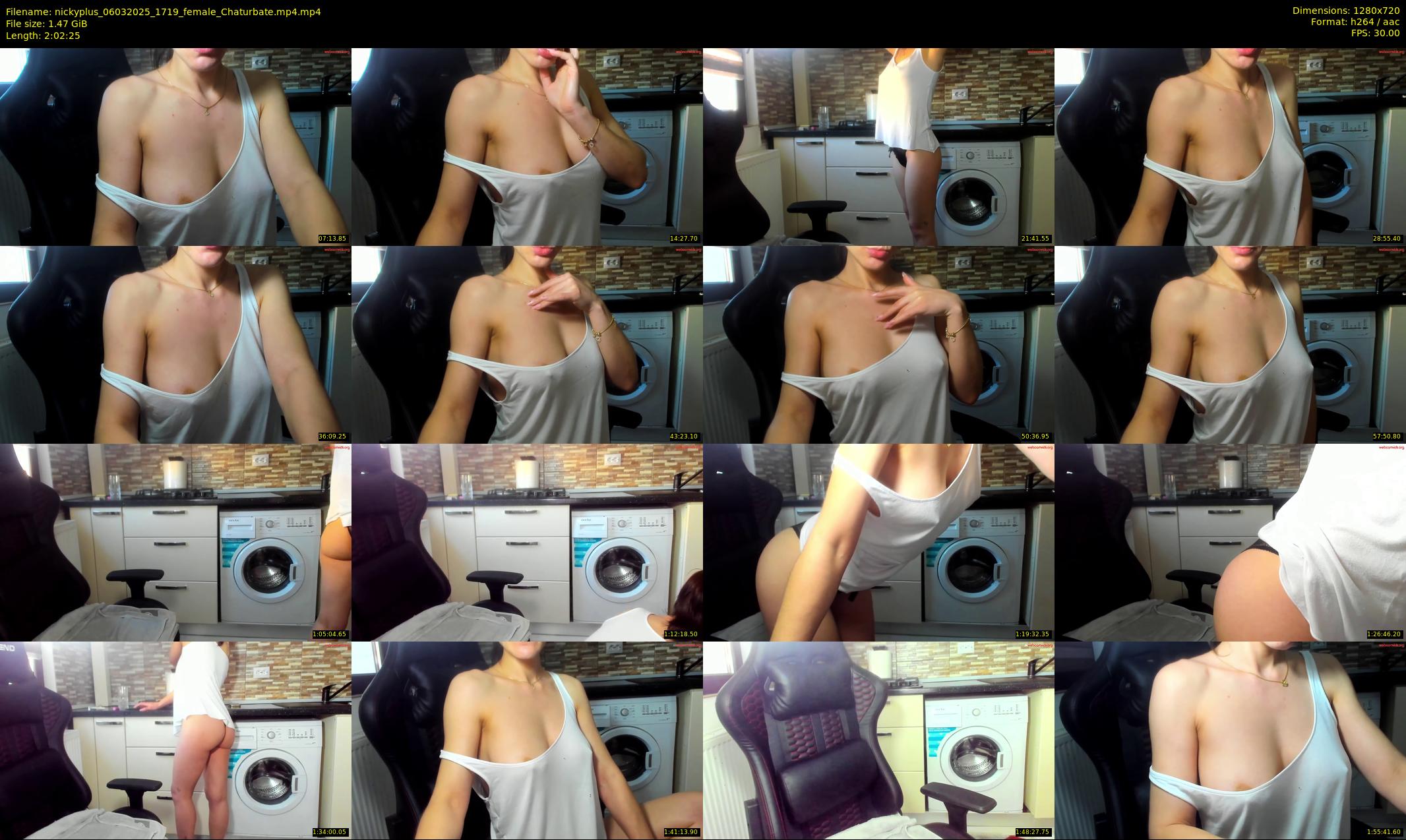 nickyplus — 123 minute Chaturbate couple cam show recording, 720p, Mar 6, 2025
