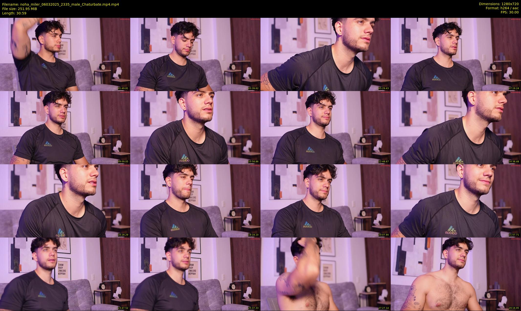noha_miler — 31 minute Chaturbate male cam show recording, 720p, Mar 6, 2025
