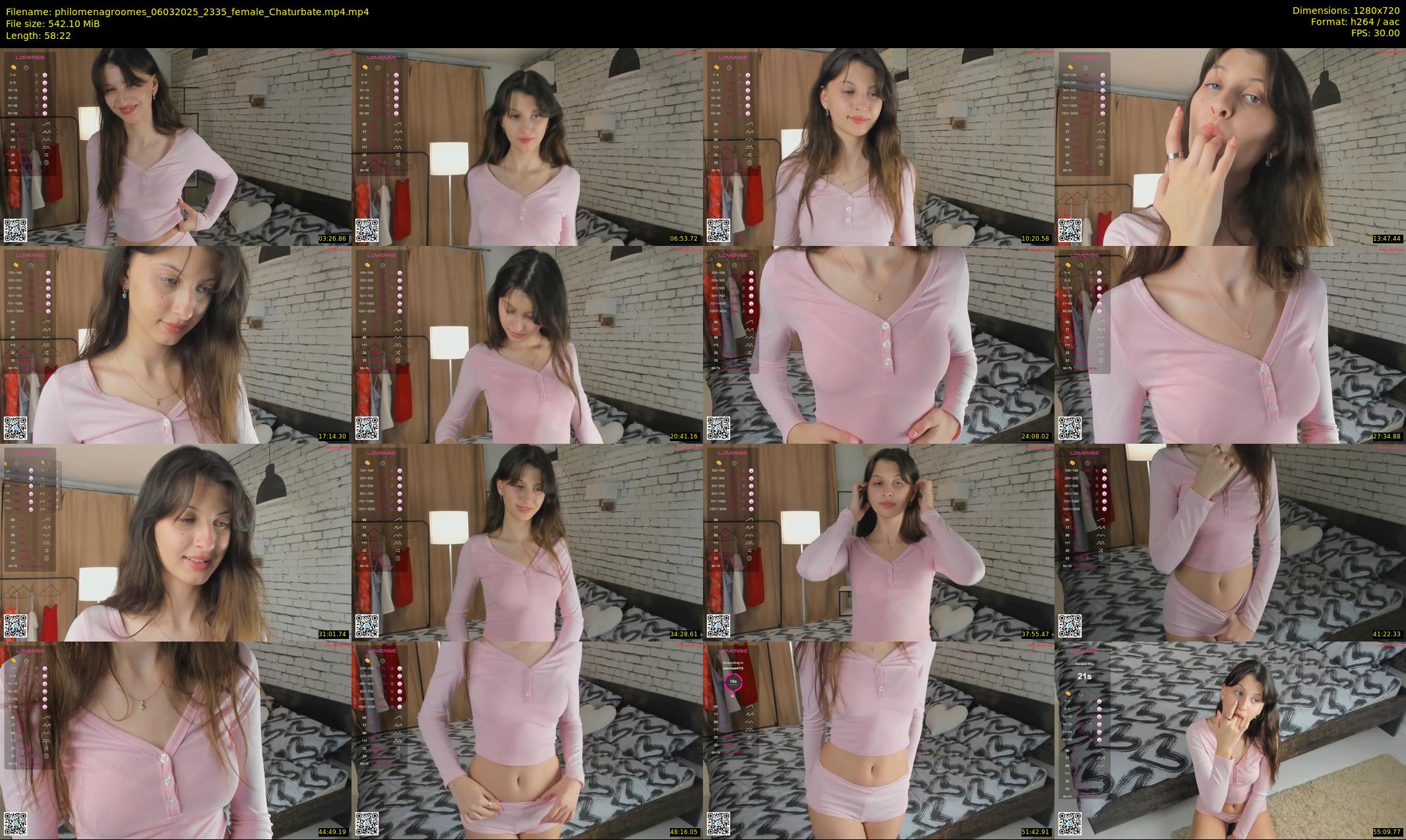 philomenagroomes — 59 minute Chaturbate female cam show recording, 720p, Mar 6, 2025