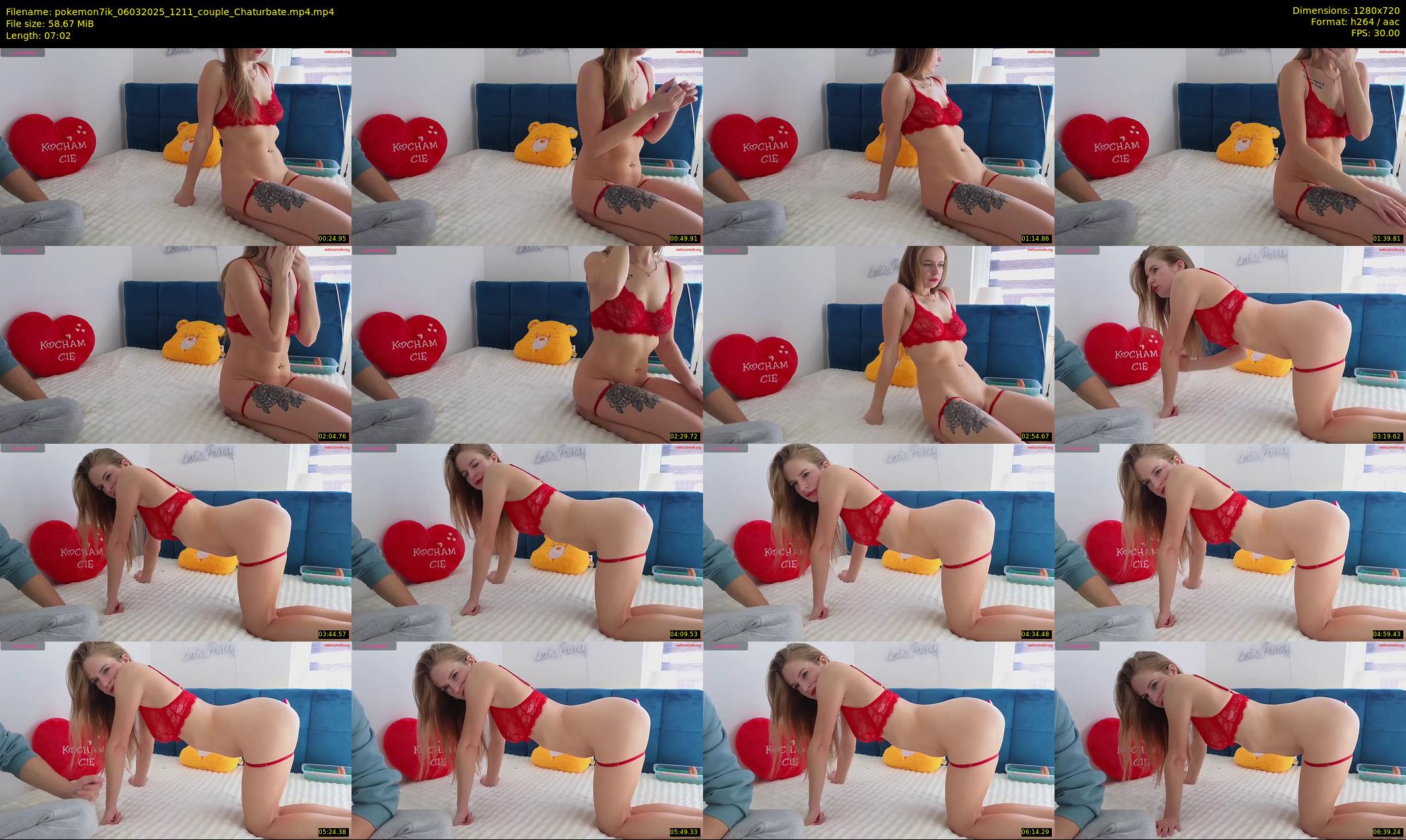 pokemon7ik — 8 minute Chaturbate couple cam show recording, 720p, Mar 6, 2025