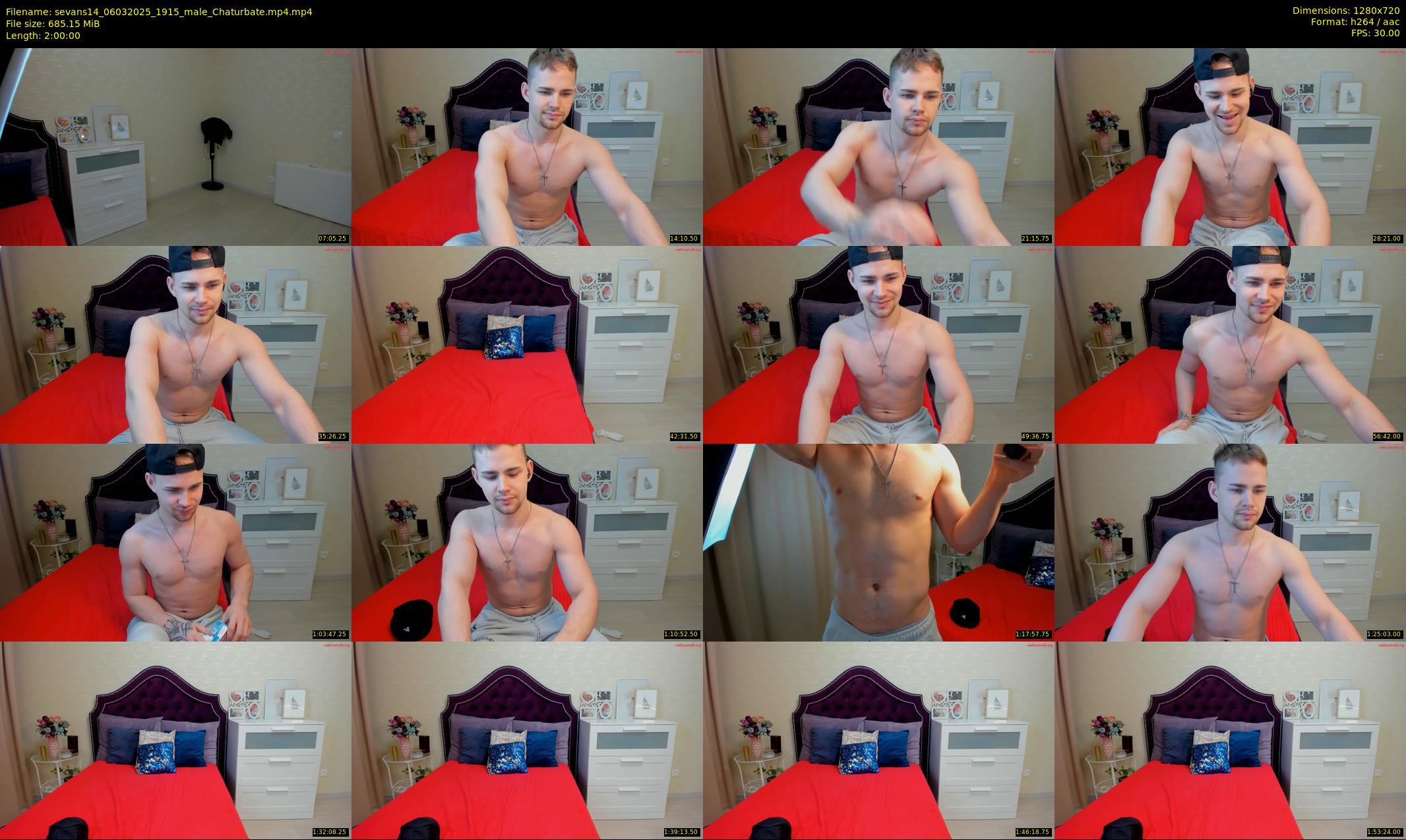 sevans14 — 120 minute Chaturbate male cam show recording, 720p, Mar 6, 2025
