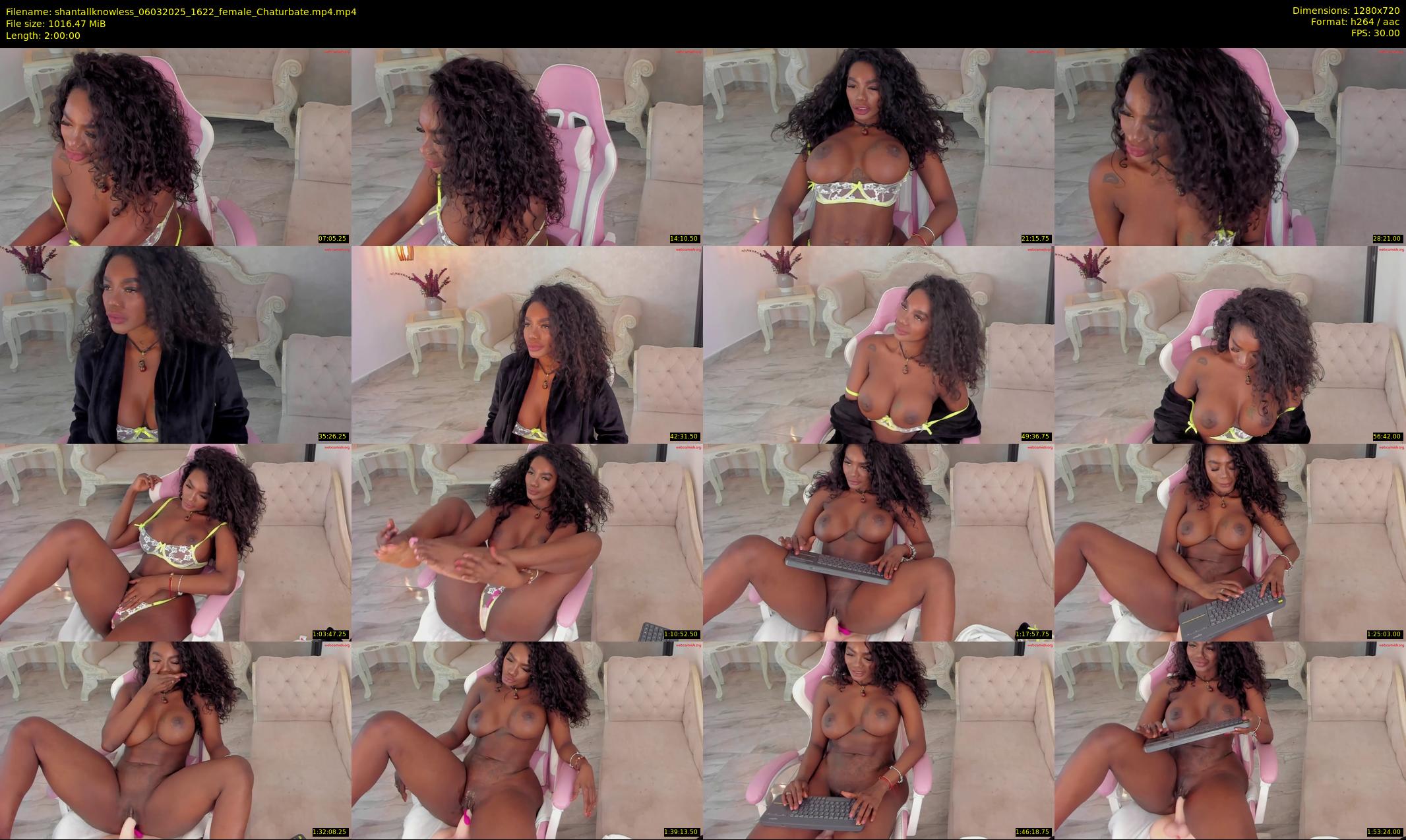shantallknowless — 120 minute Chaturbate female cam show recording, 720p, Mar 6, 2025