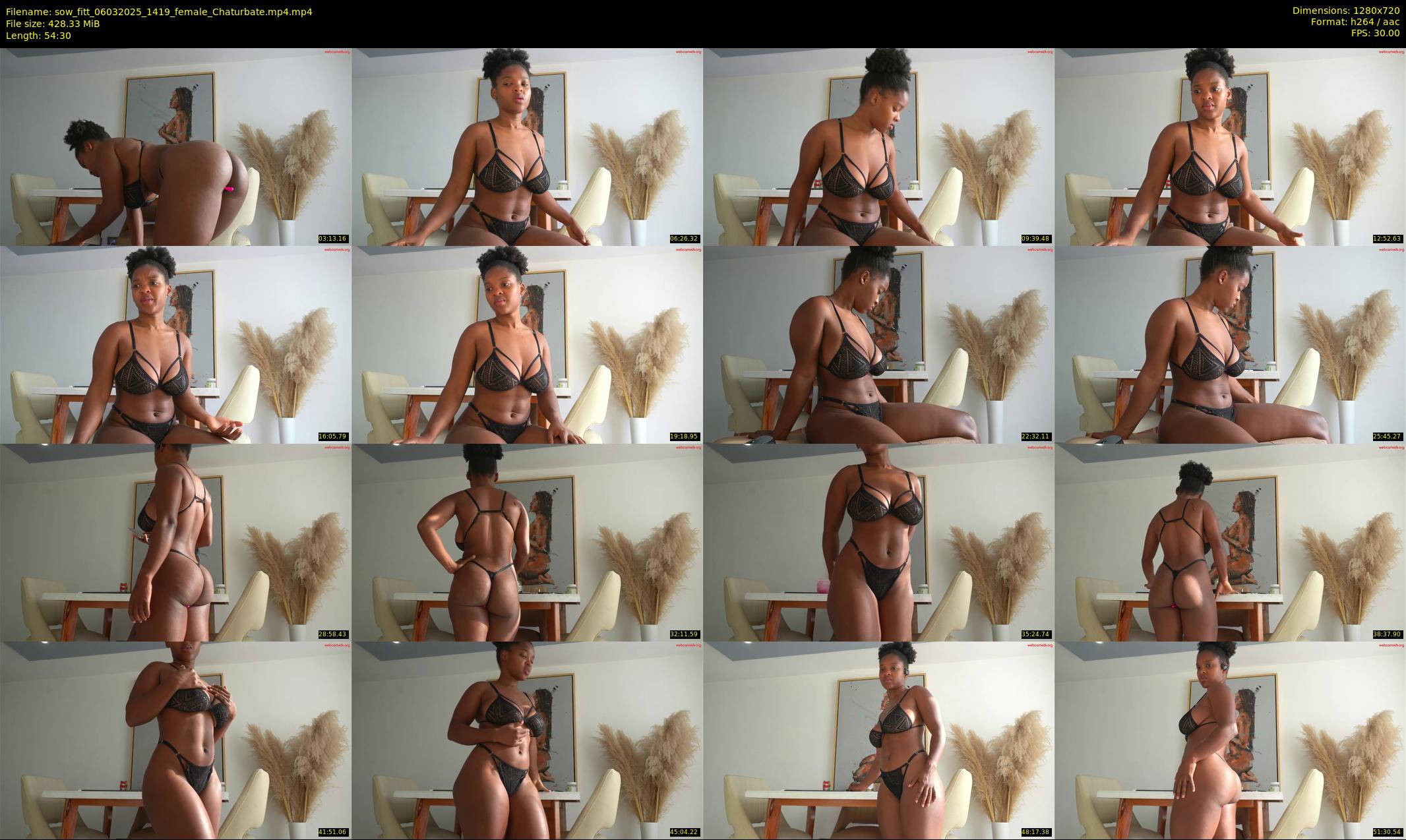 sow_fitt — 55 minute Chaturbate female cam show recording, 720p, Mar 6, 2025