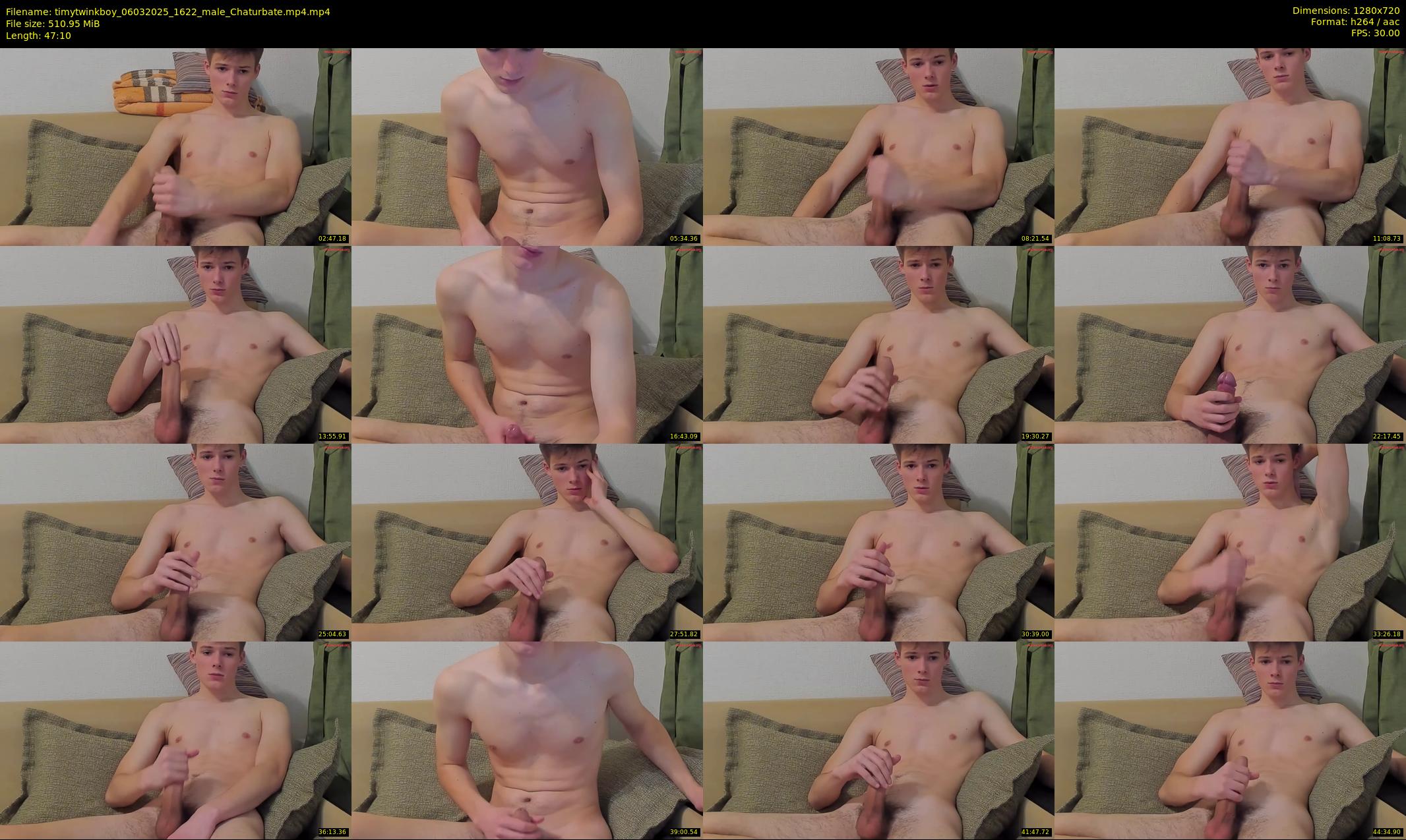 timytwinkboy — 48 minute Chaturbate male cam show recording, 720p, Mar 6, 2025