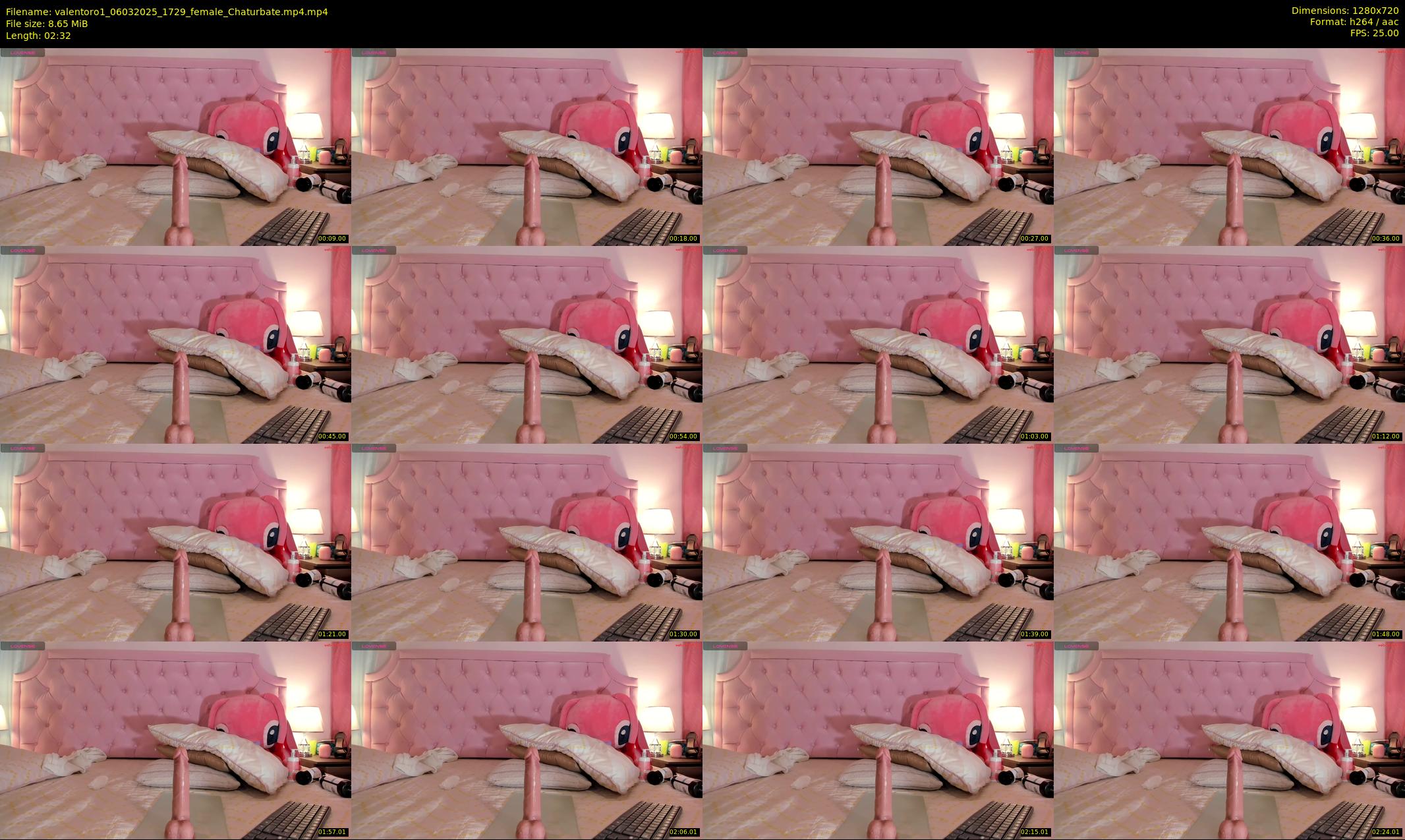 valentoro1 — 3 minute Chaturbate female cam show recording, 720p, Mar 6, 2025