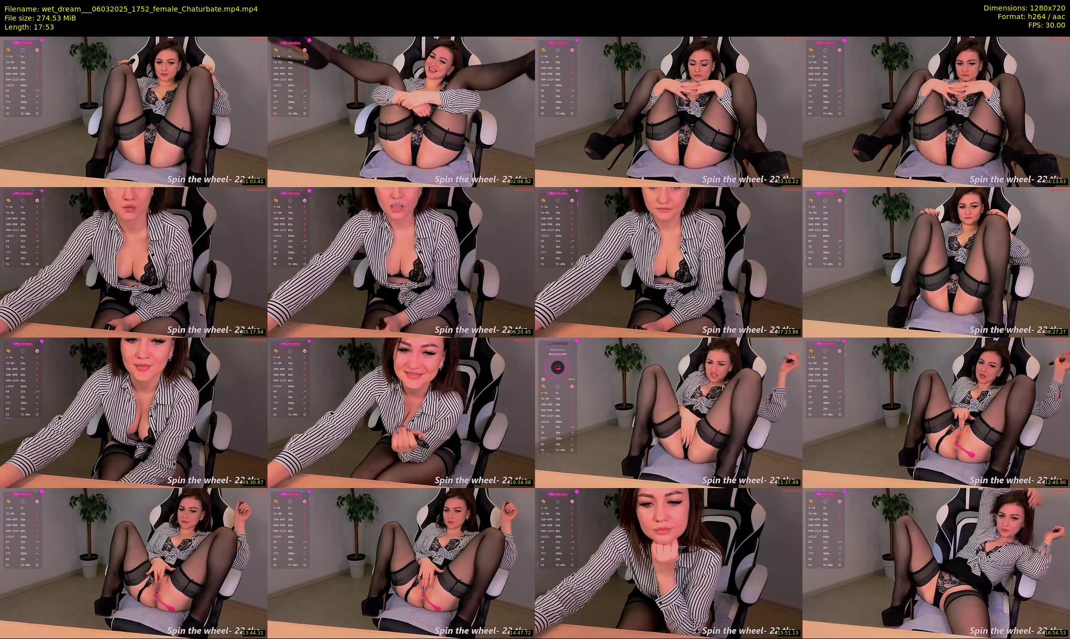 wet_dream__ — 18 minute Chaturbate female cam show recording, 720p, Mar 6, 2025