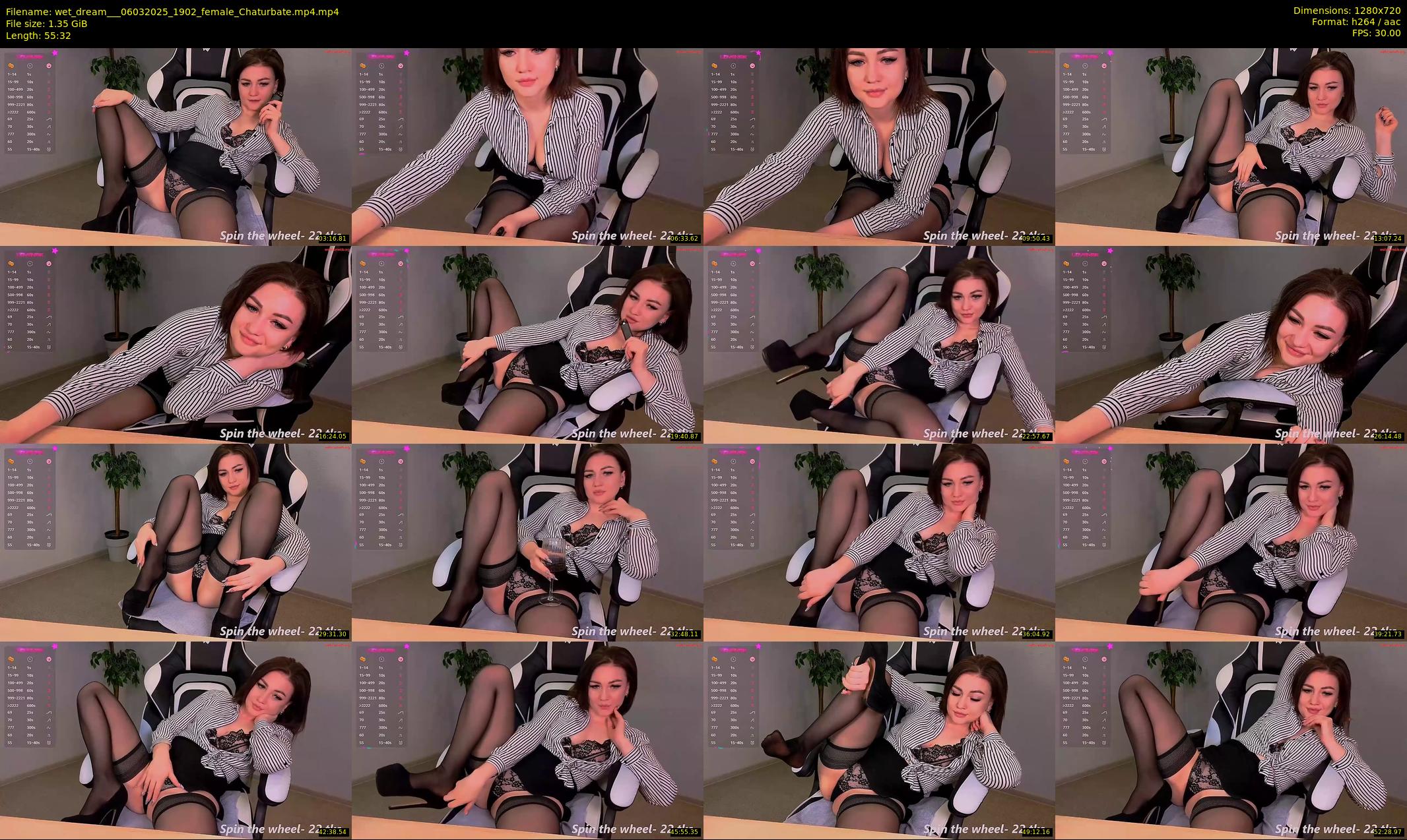 wet_dream__ — 56 minute Chaturbate female cam show recording, 720p, Mar 6, 2025