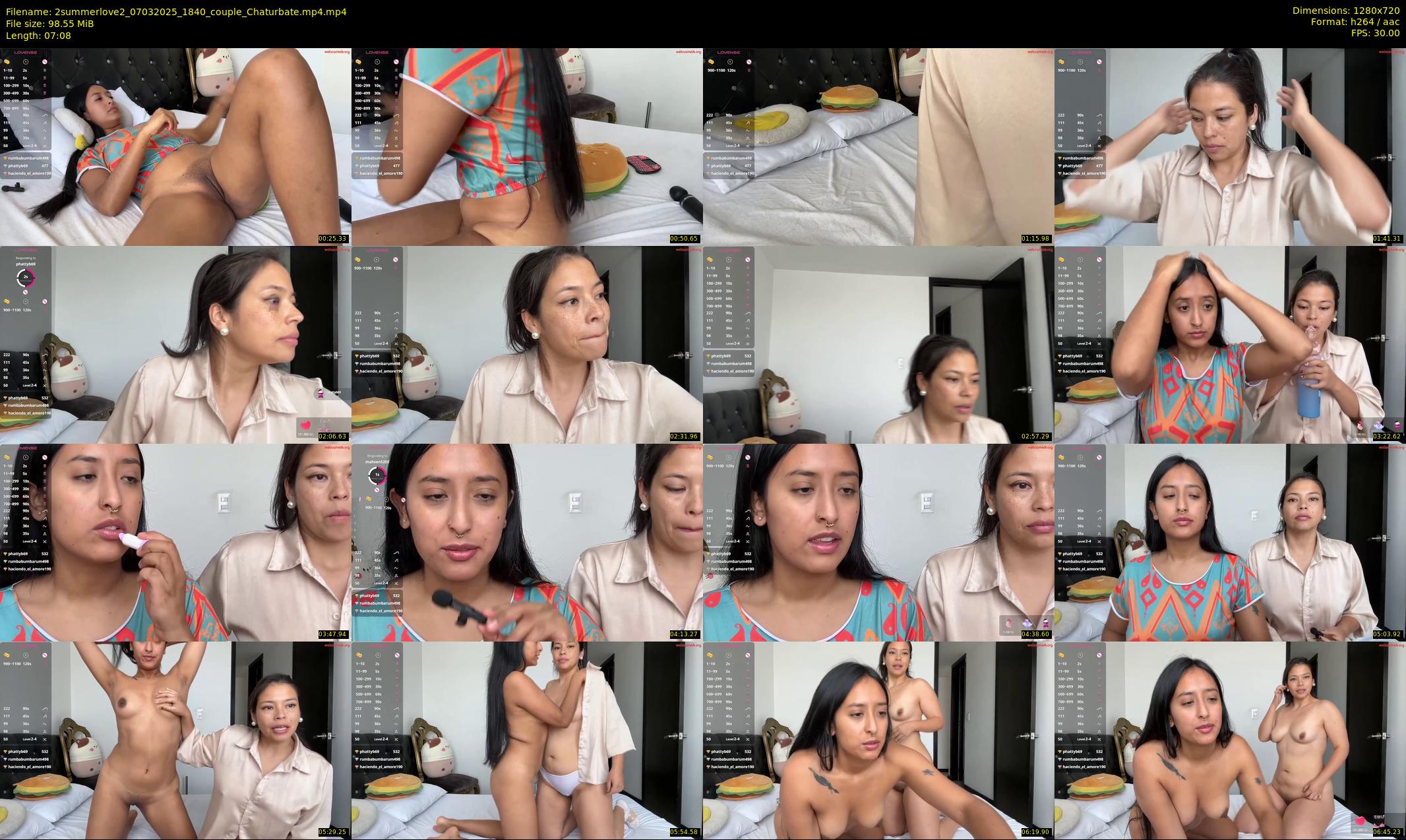 2summerlove2 — 8 minute Chaturbate female cam show recording, 720p, Mar 7, 2025