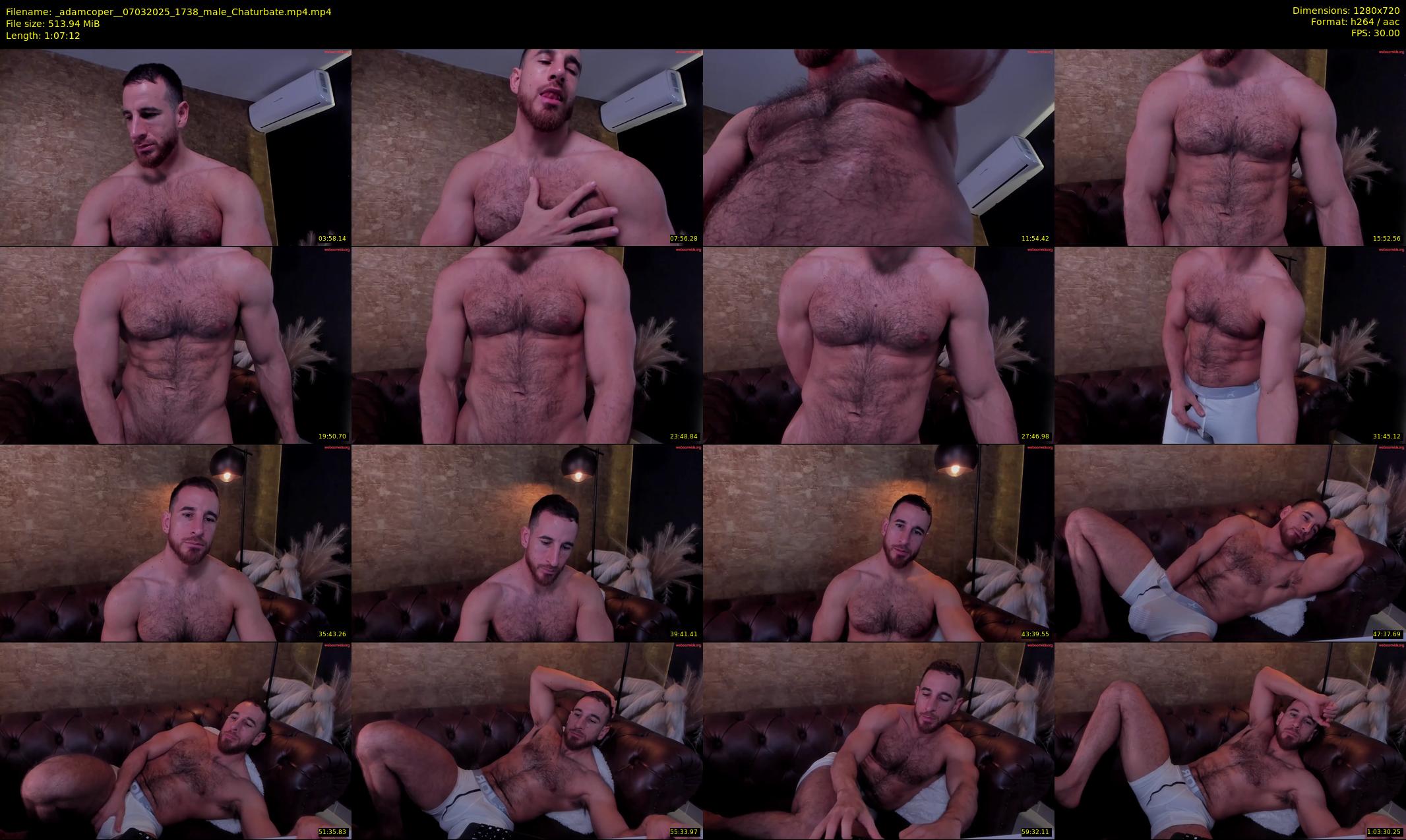_adamcoper_ — 68 minute Chaturbate male cam show recording, 720p, Mar 7, 2025